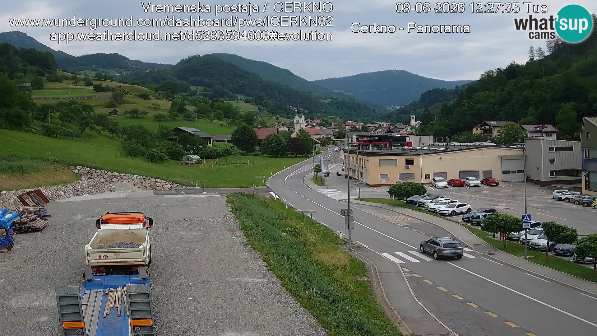 Cerkno vhod v mesto