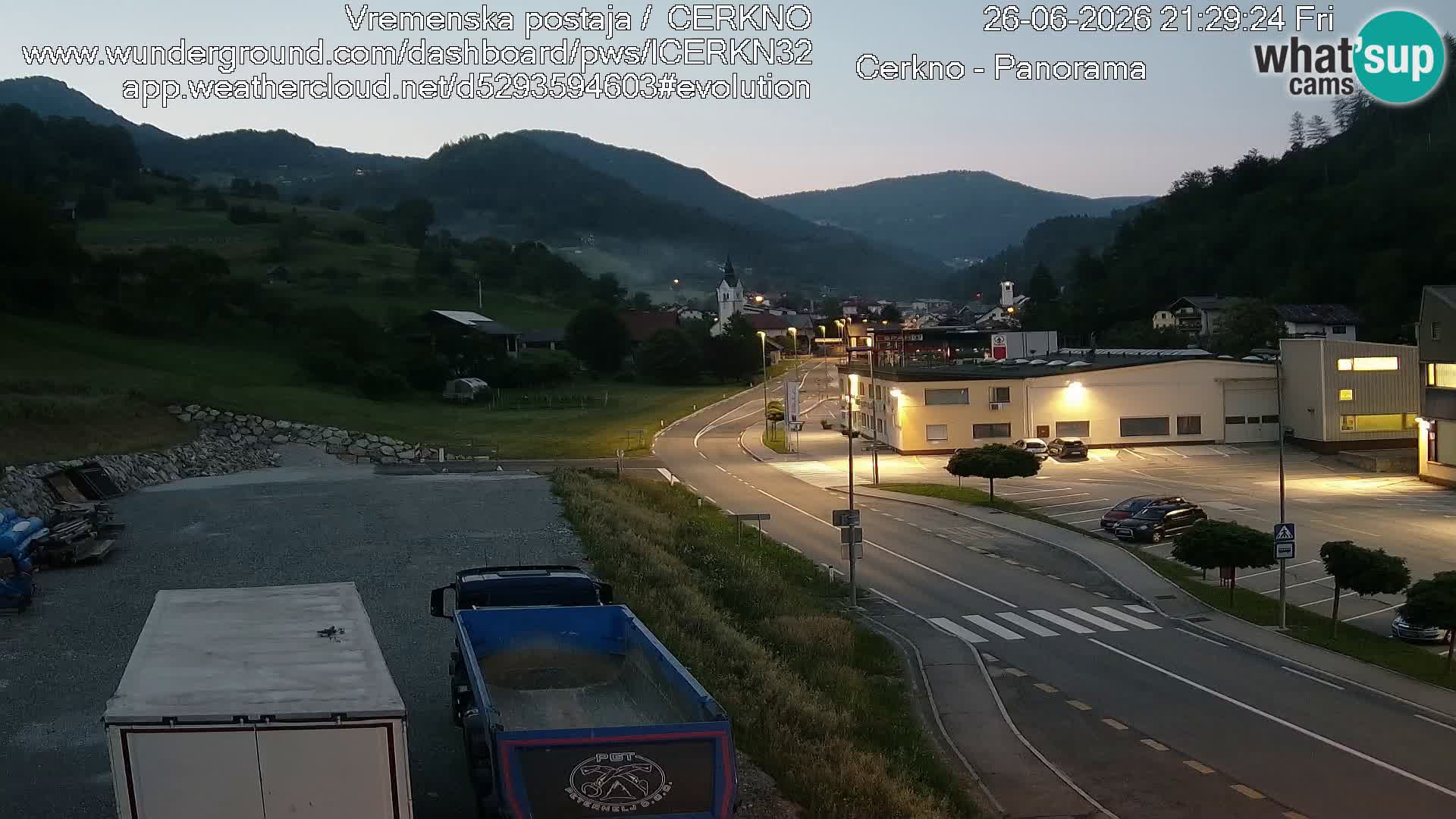 Cerkno Stadteingang Live-Webcam