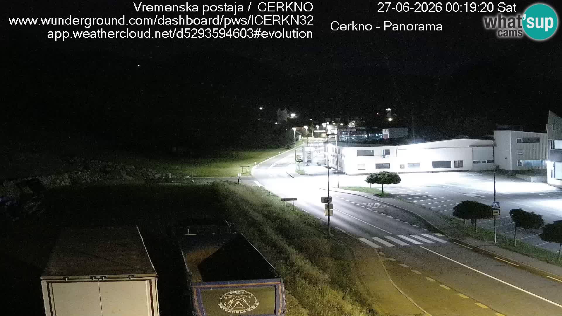 Cerkno ulaz u grad – Kamera uživo