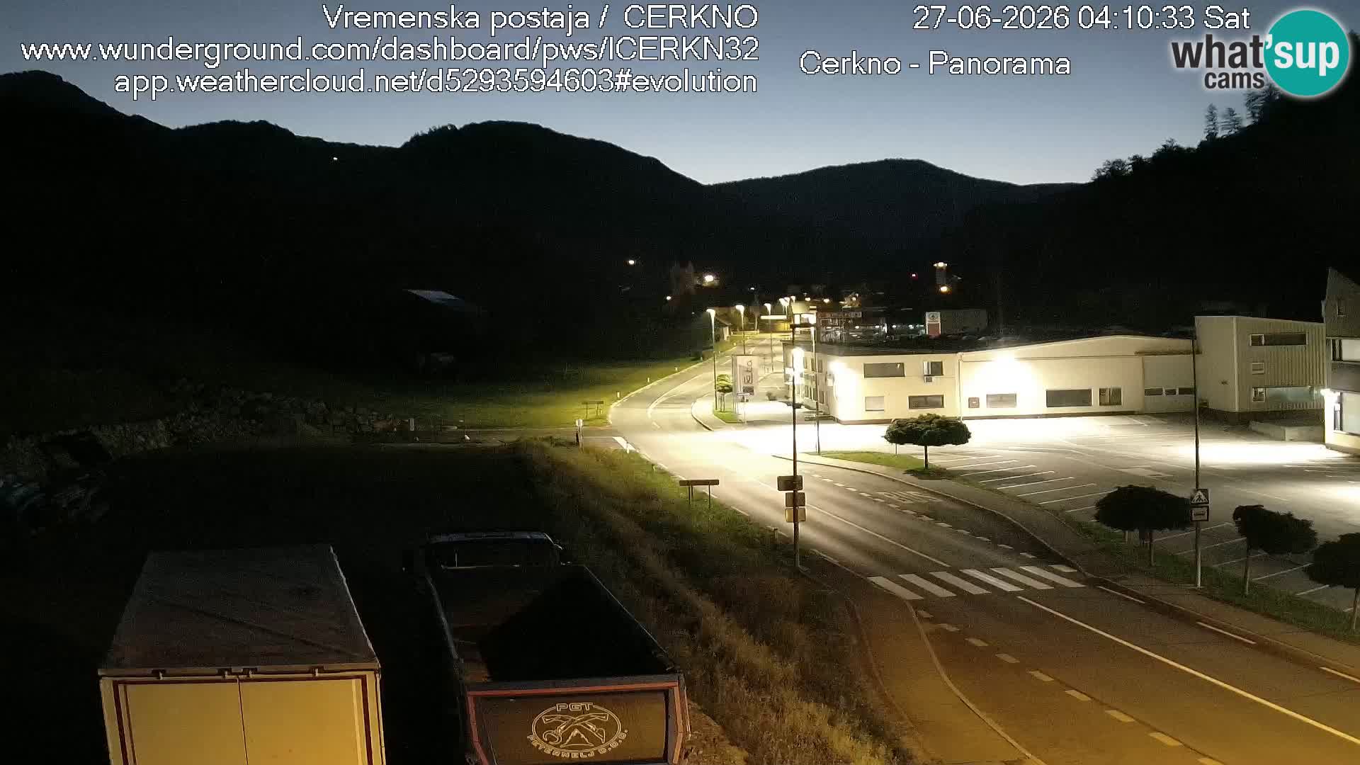 Cerkno Stadteingang Live-Webcam