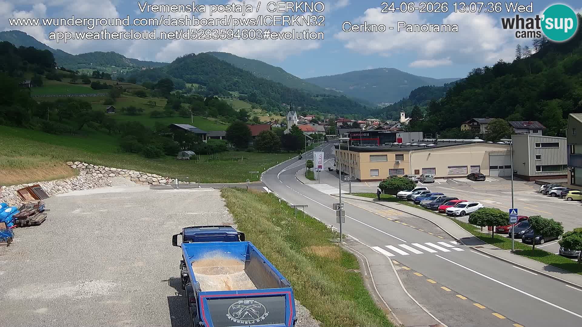 Cerkno vhod v mesto