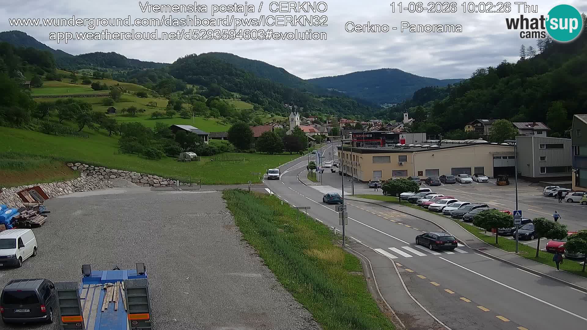 Cerkno vhod v mesto