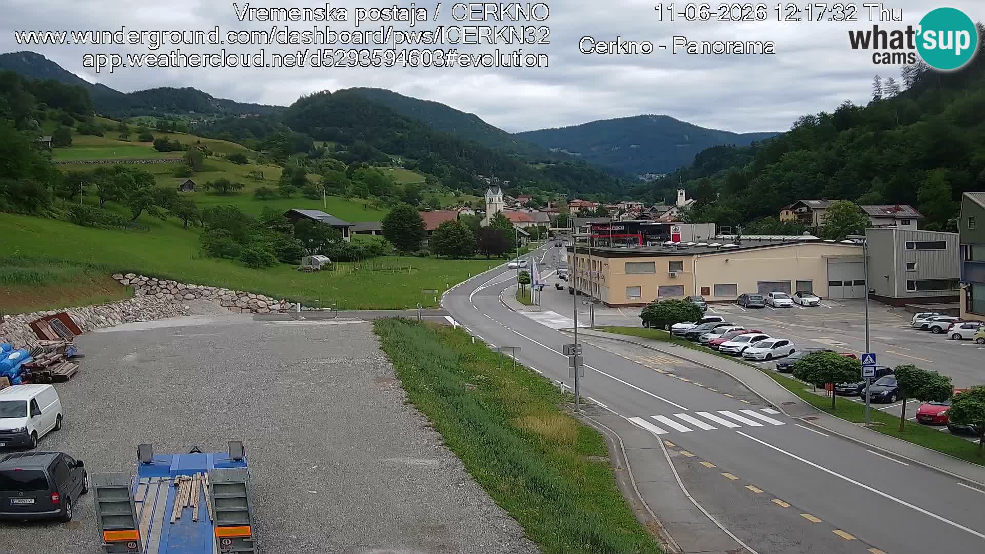 Cerkno vhod v mesto
