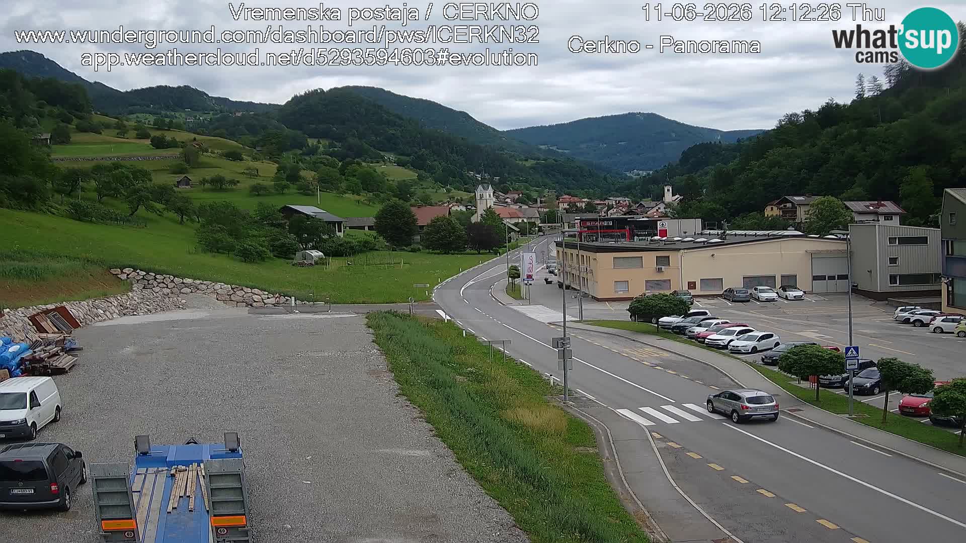 Cerkno vhod v mesto