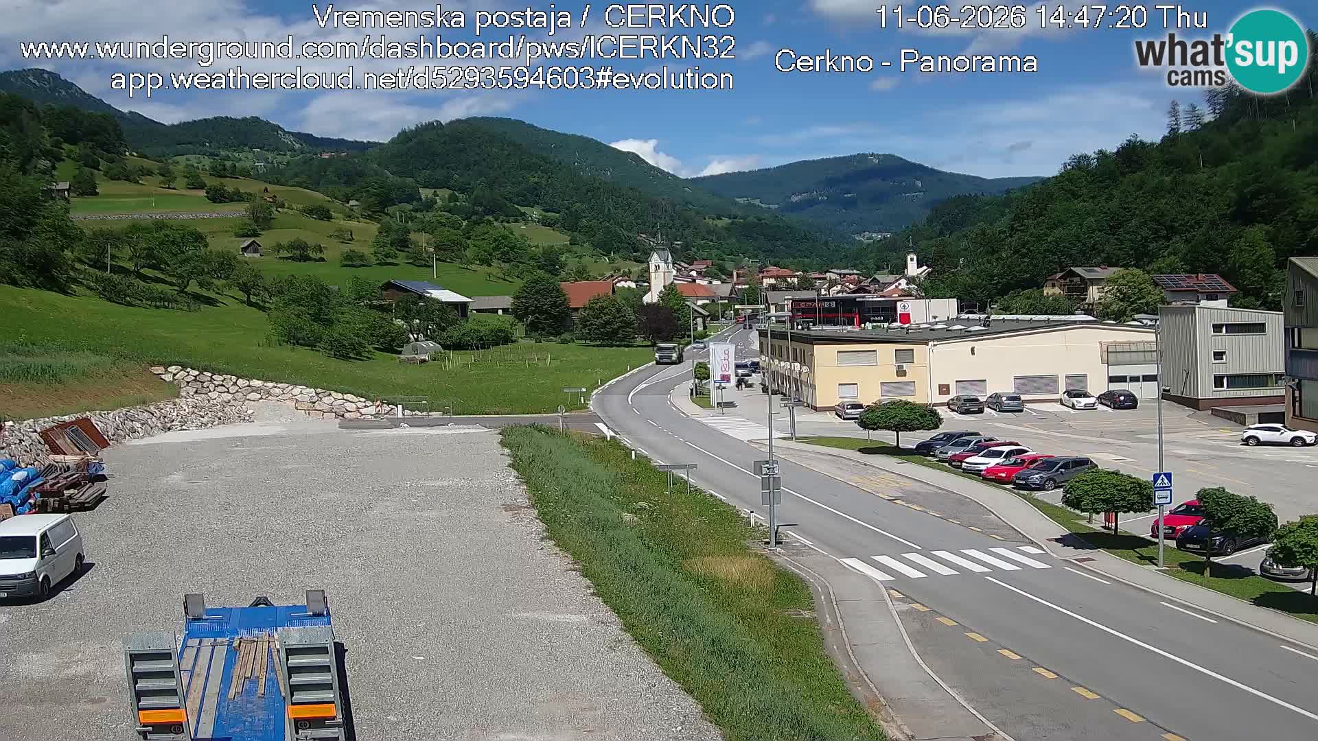 Cerkno vhod v mesto