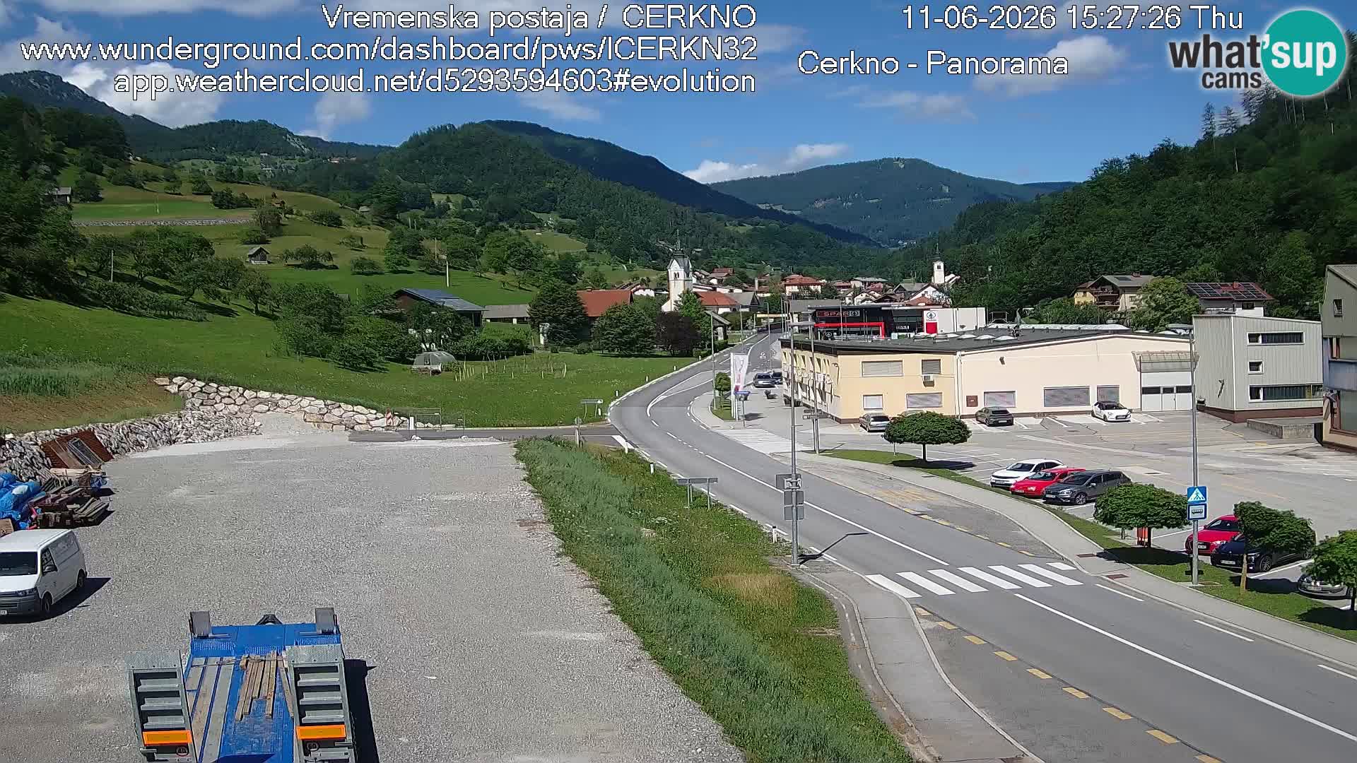 Cerkno vhod v mesto