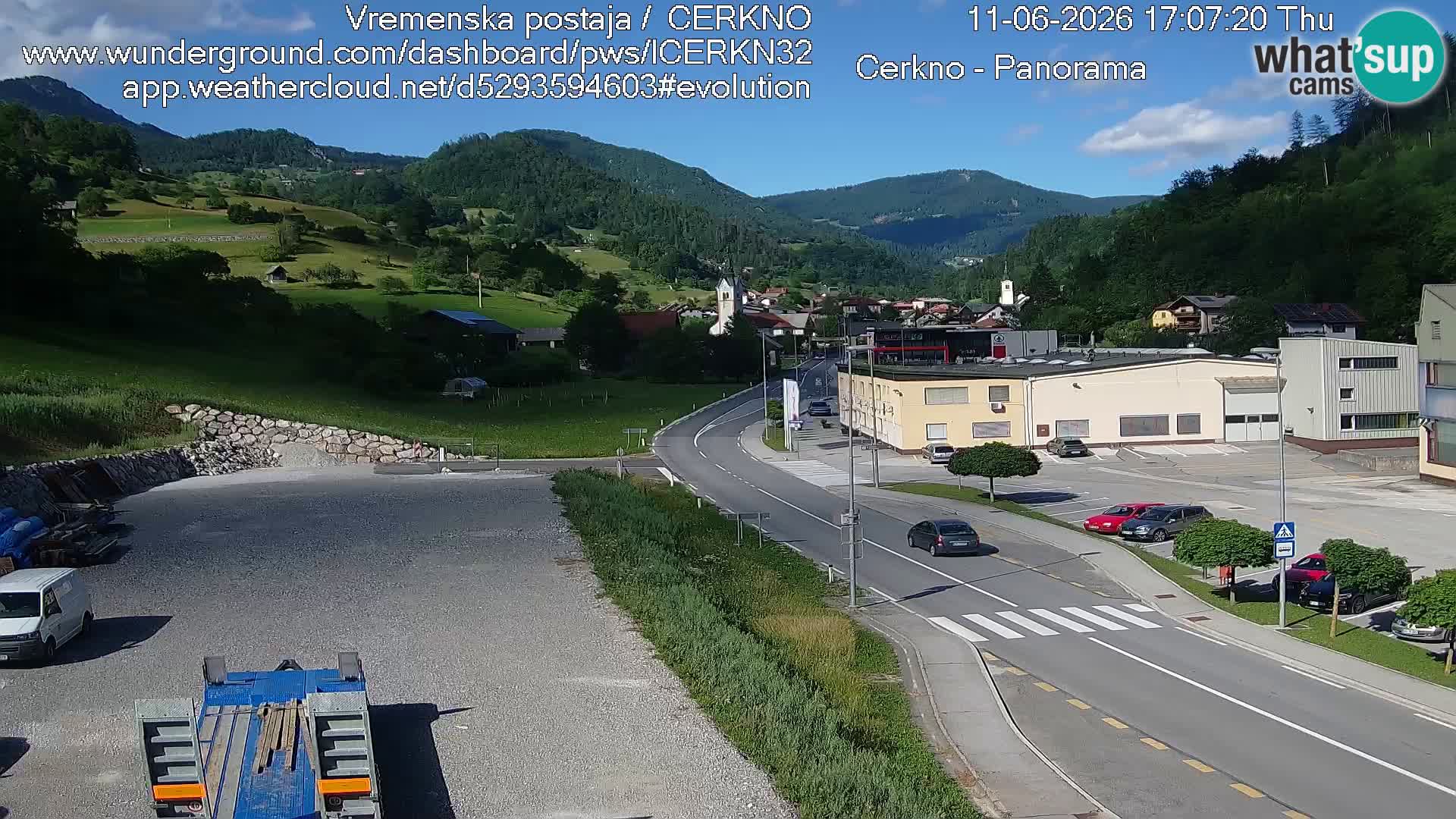 Cerkno vhod v mesto