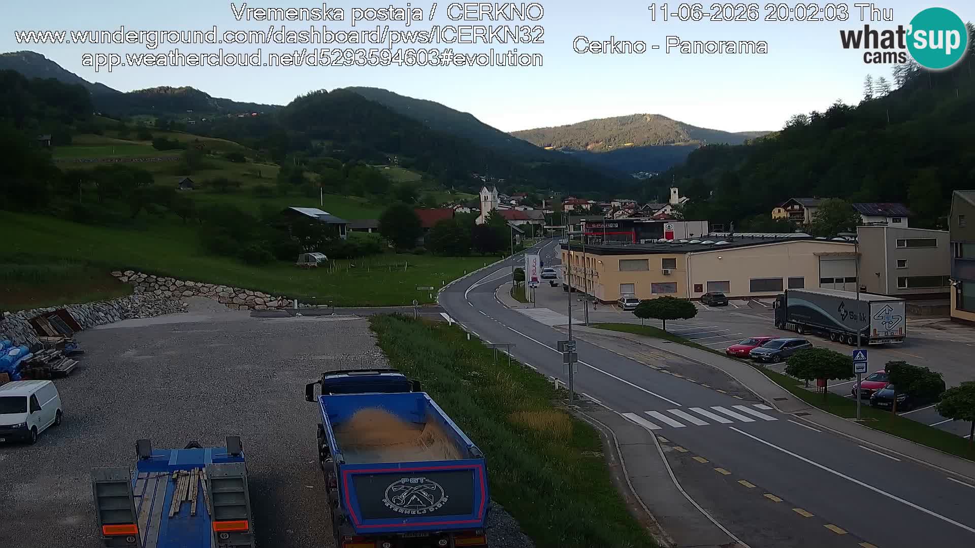Webcam Ingresso Città di Cerkno