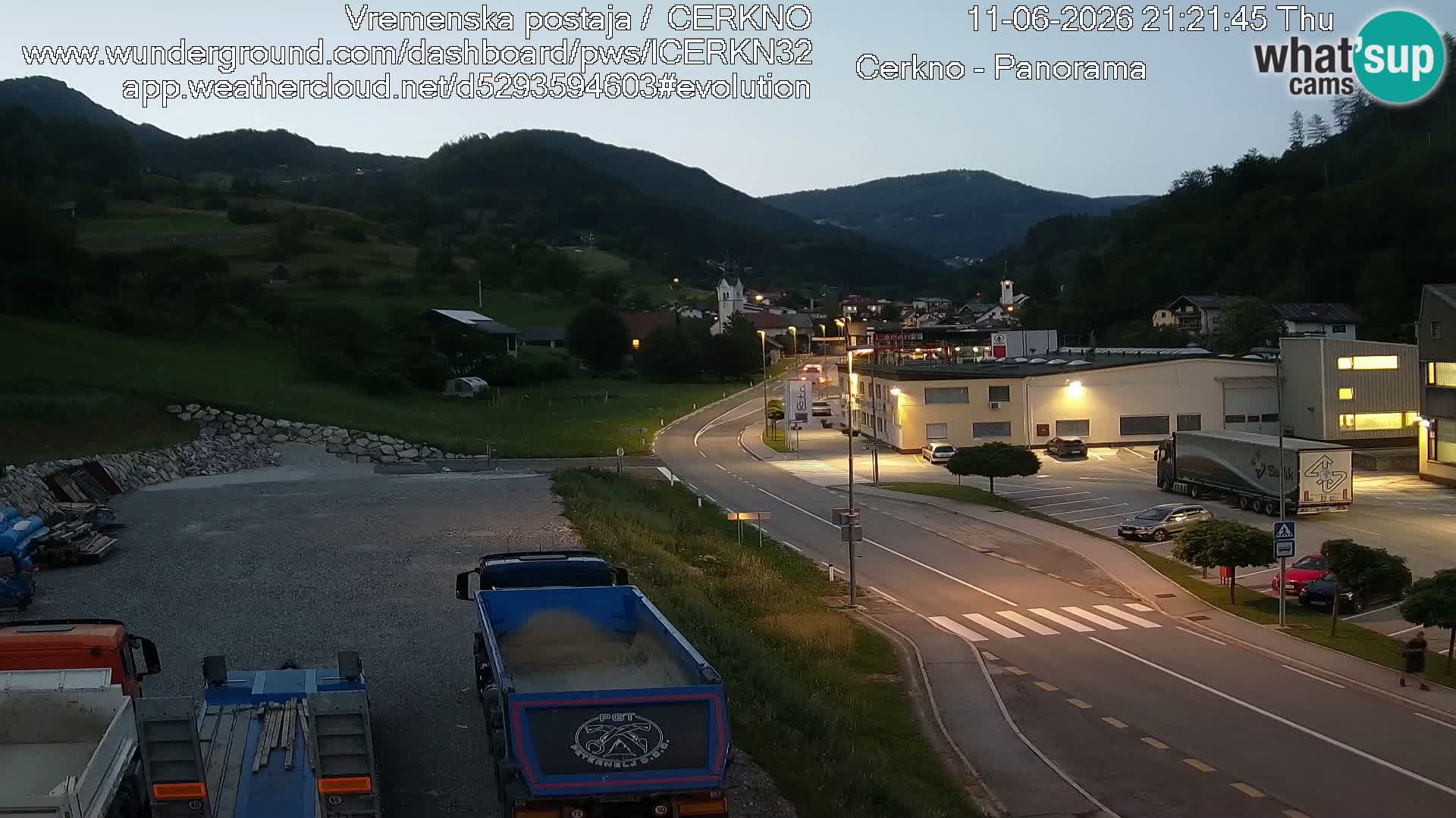 Webcam Ingresso Città di Cerkno