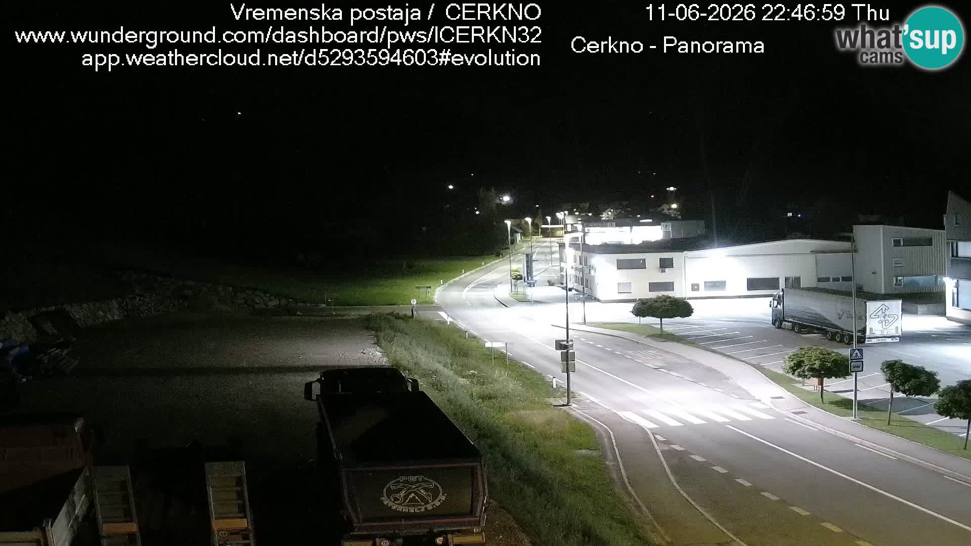 Webcam Ingresso Città di Cerkno