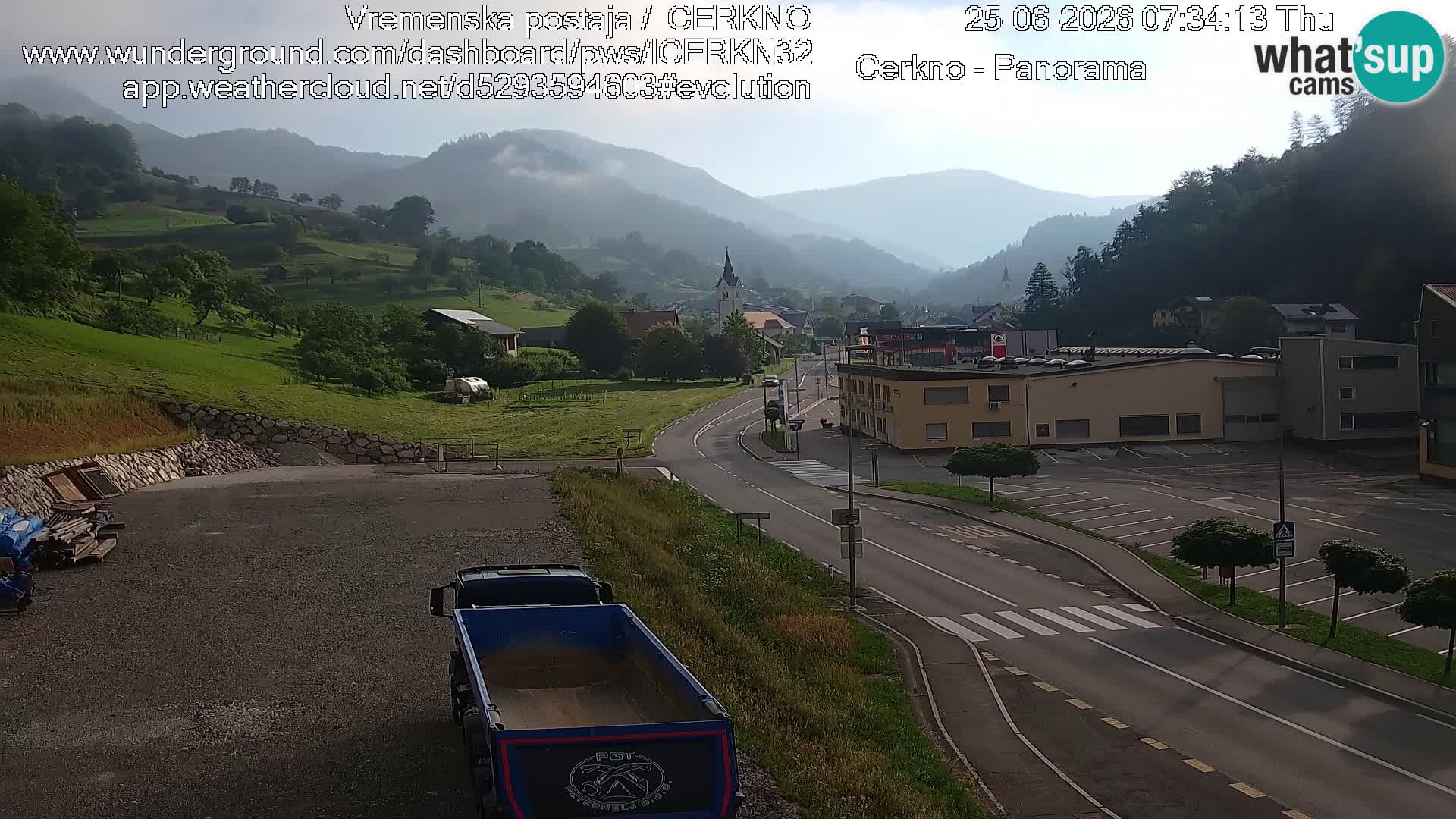 Cerkno Stadteingang Live-Webcam
