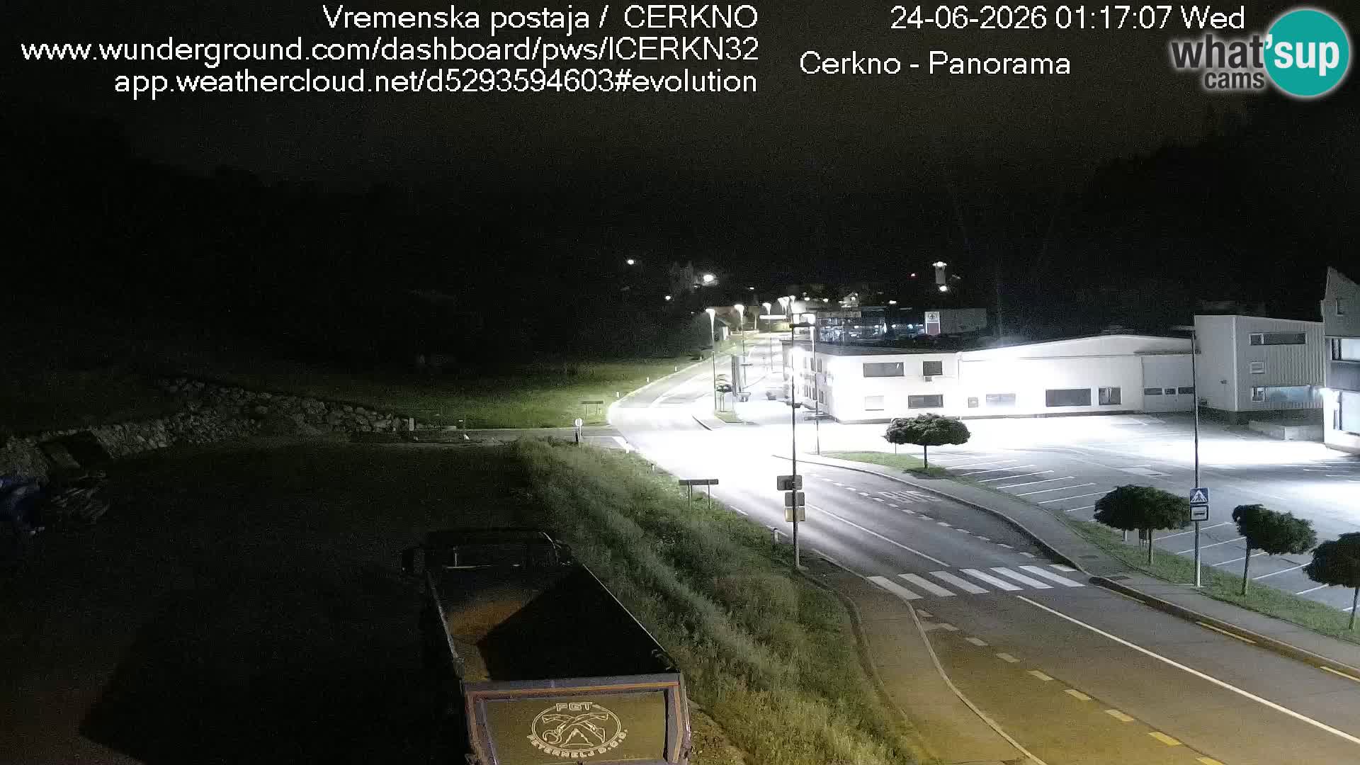 Cerkno ulaz u grad – Kamera uživo