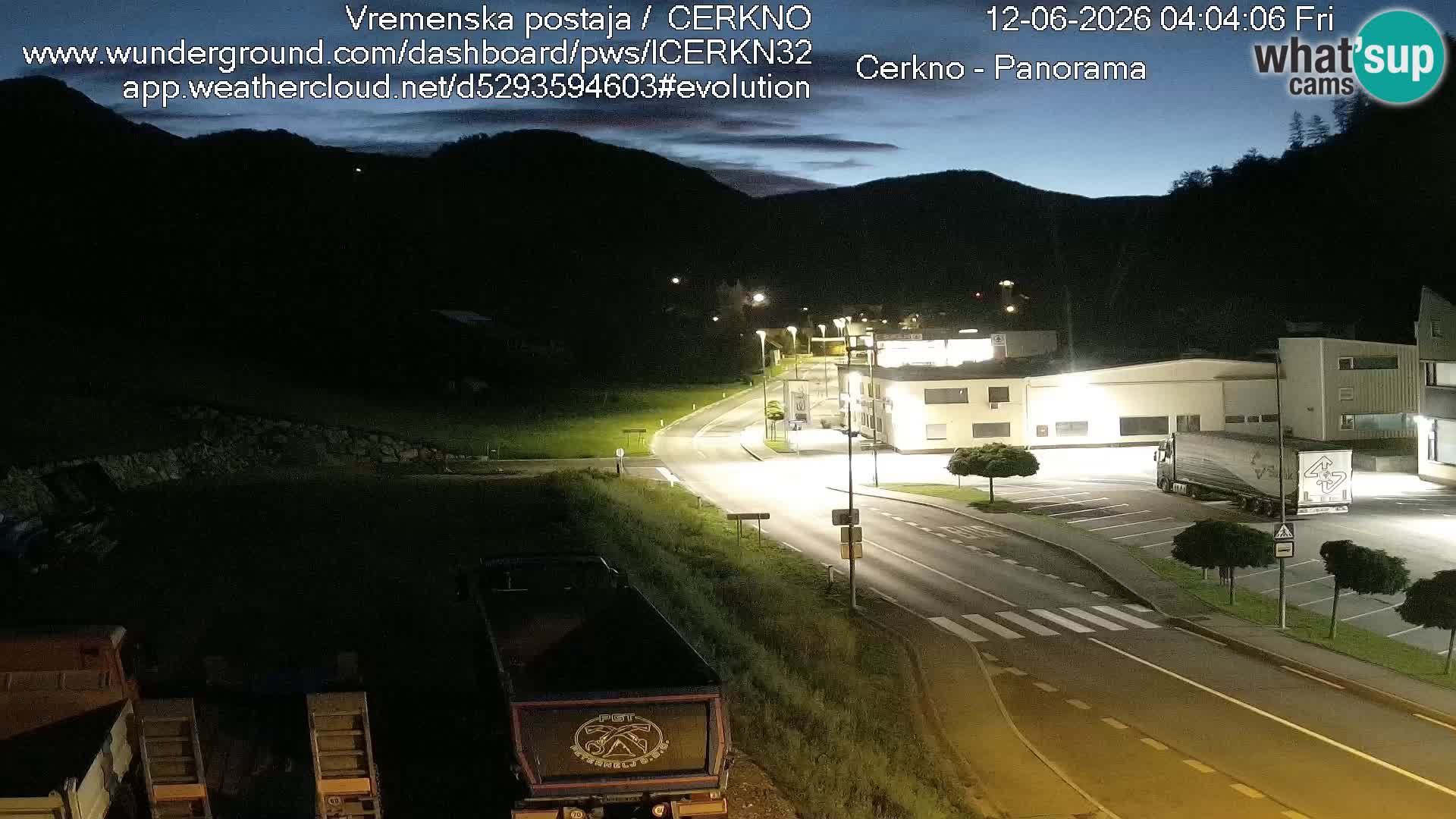Webcam Ingresso Città di Cerkno