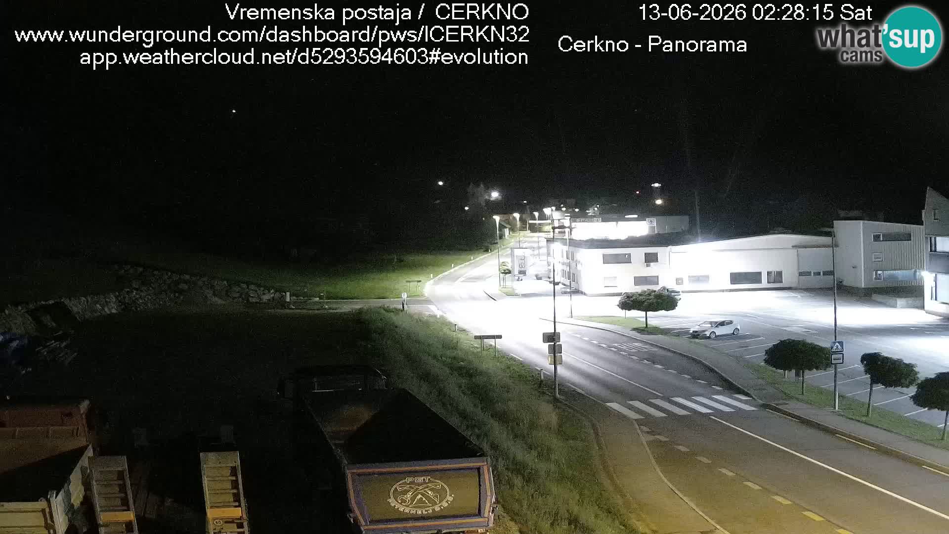 Cerkno ulaz u grad – Kamera uživo