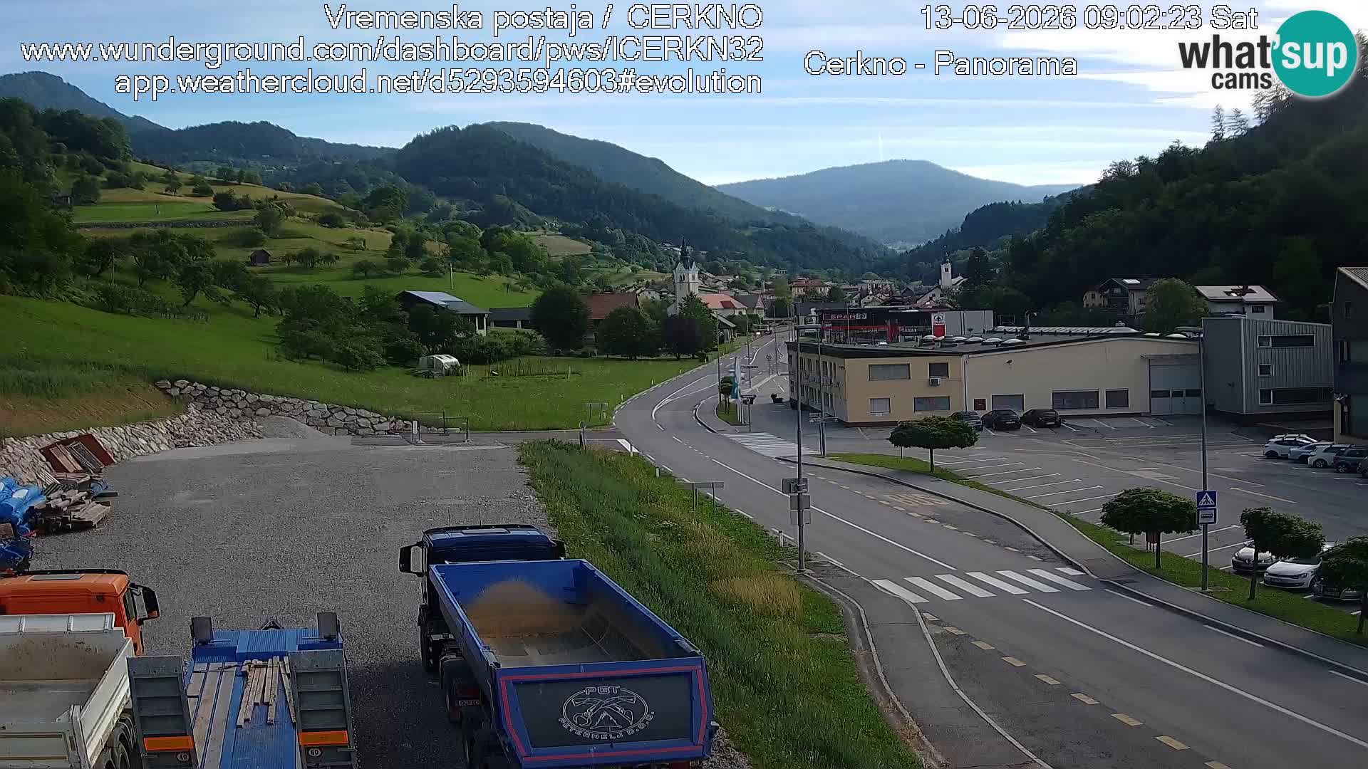 Webcam Ingresso Città di Cerkno