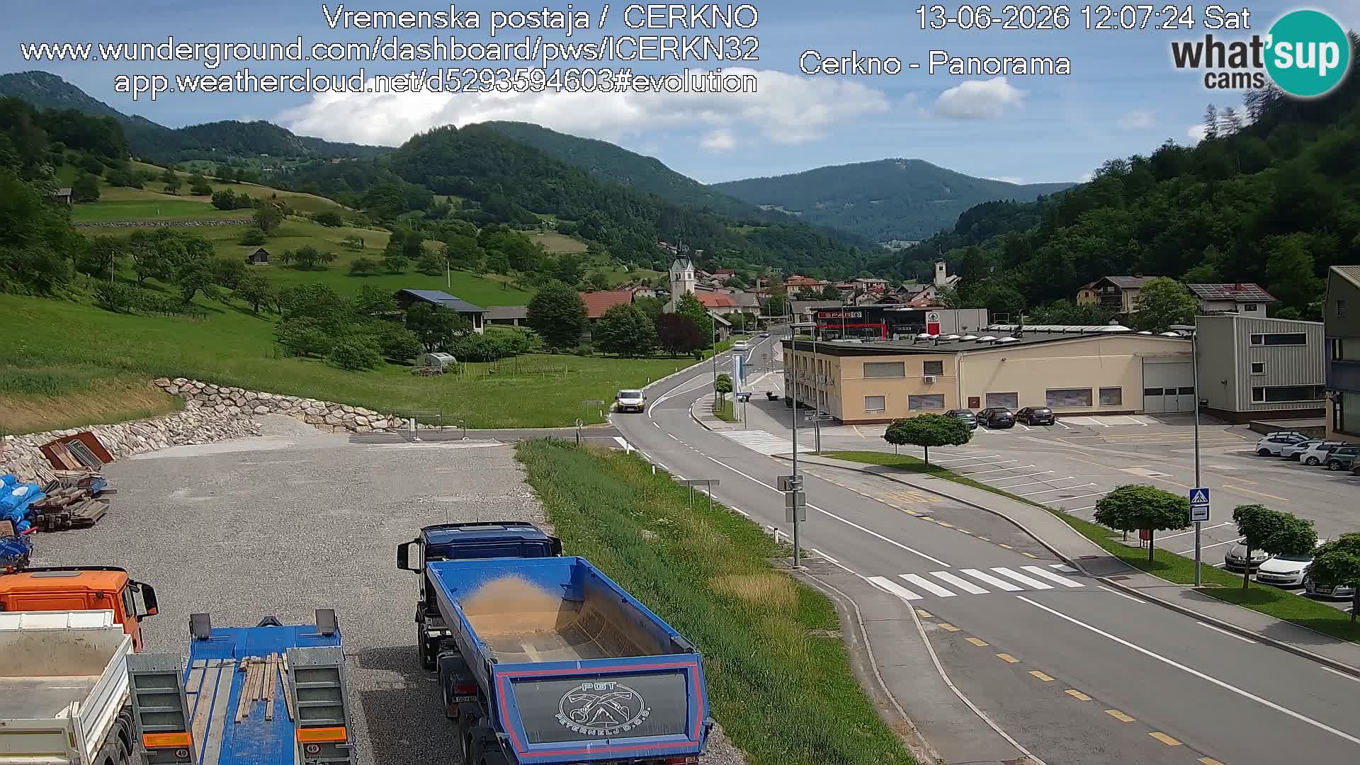 Cerkno vhod v mesto