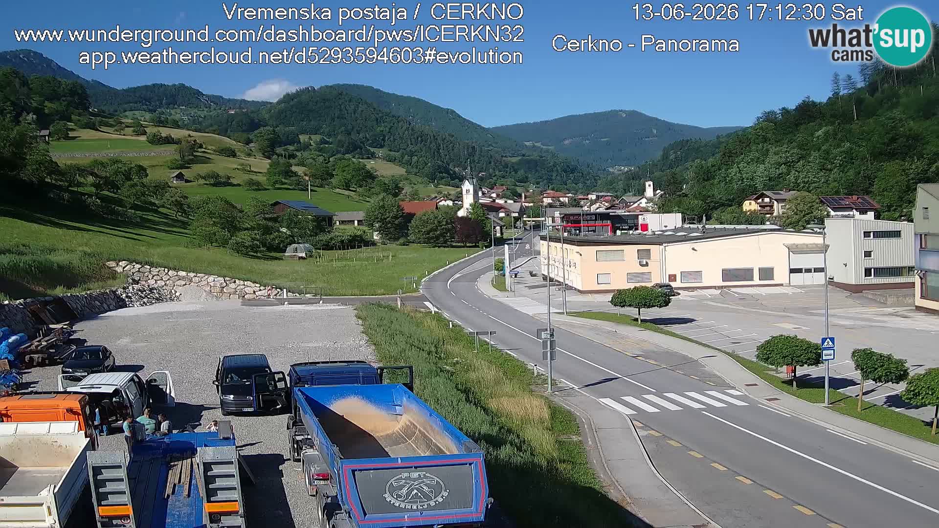 Cerkno vhod v mesto