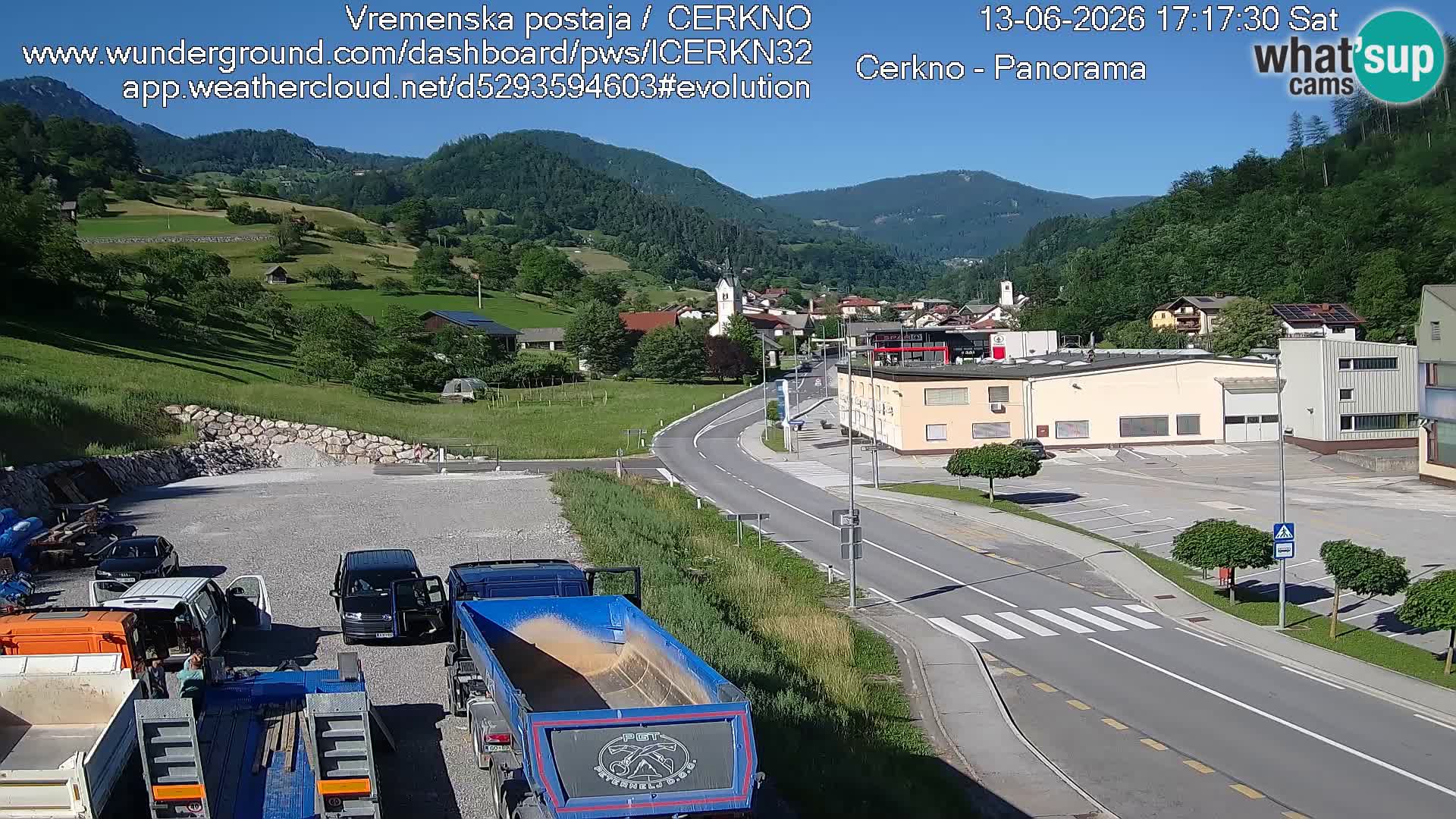 Cerkno vhod v mesto