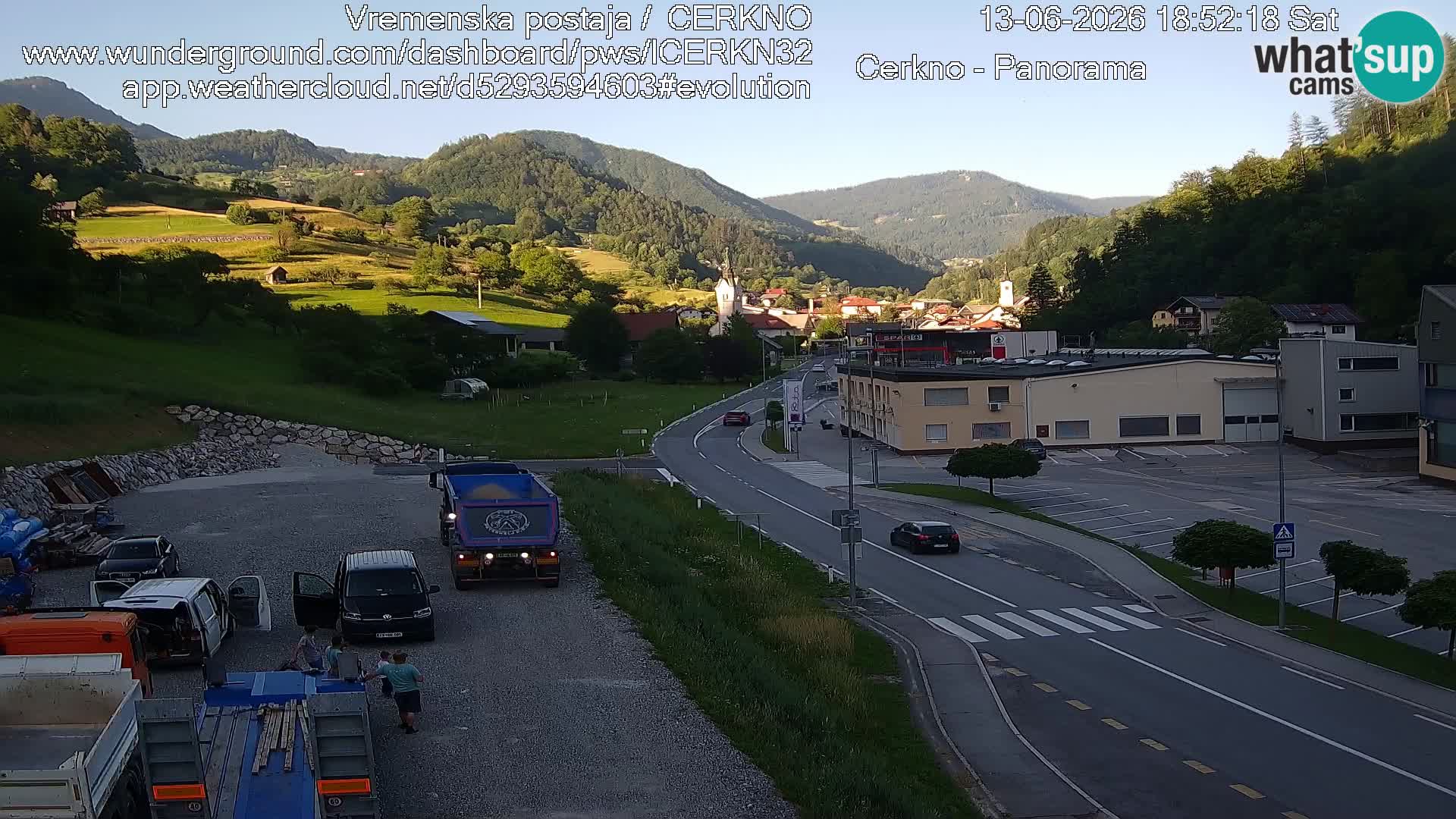 Webcam Ingresso Città di Cerkno