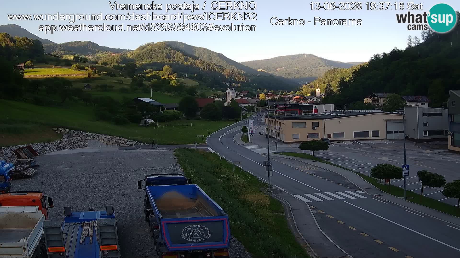Cerkno vhod v mesto
