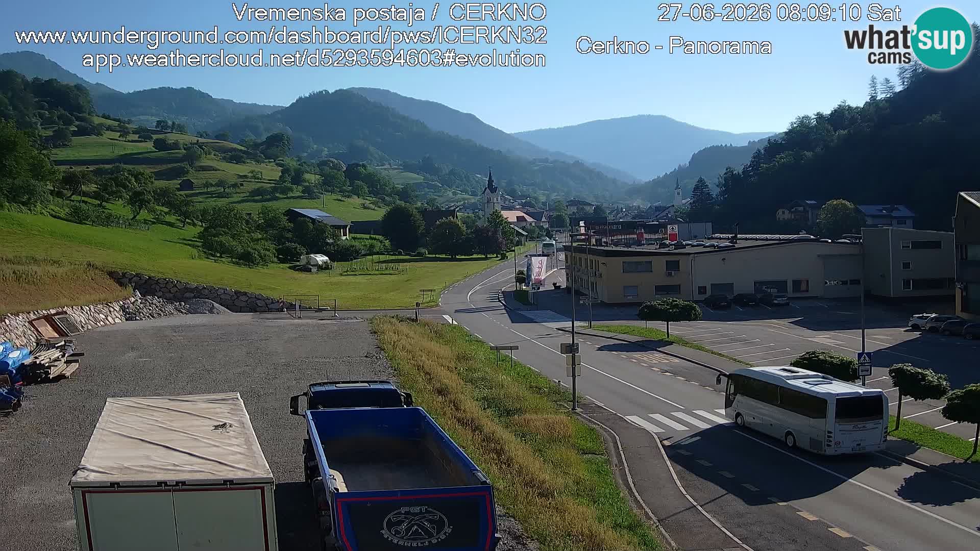Webcam Ingresso Città di Cerkno