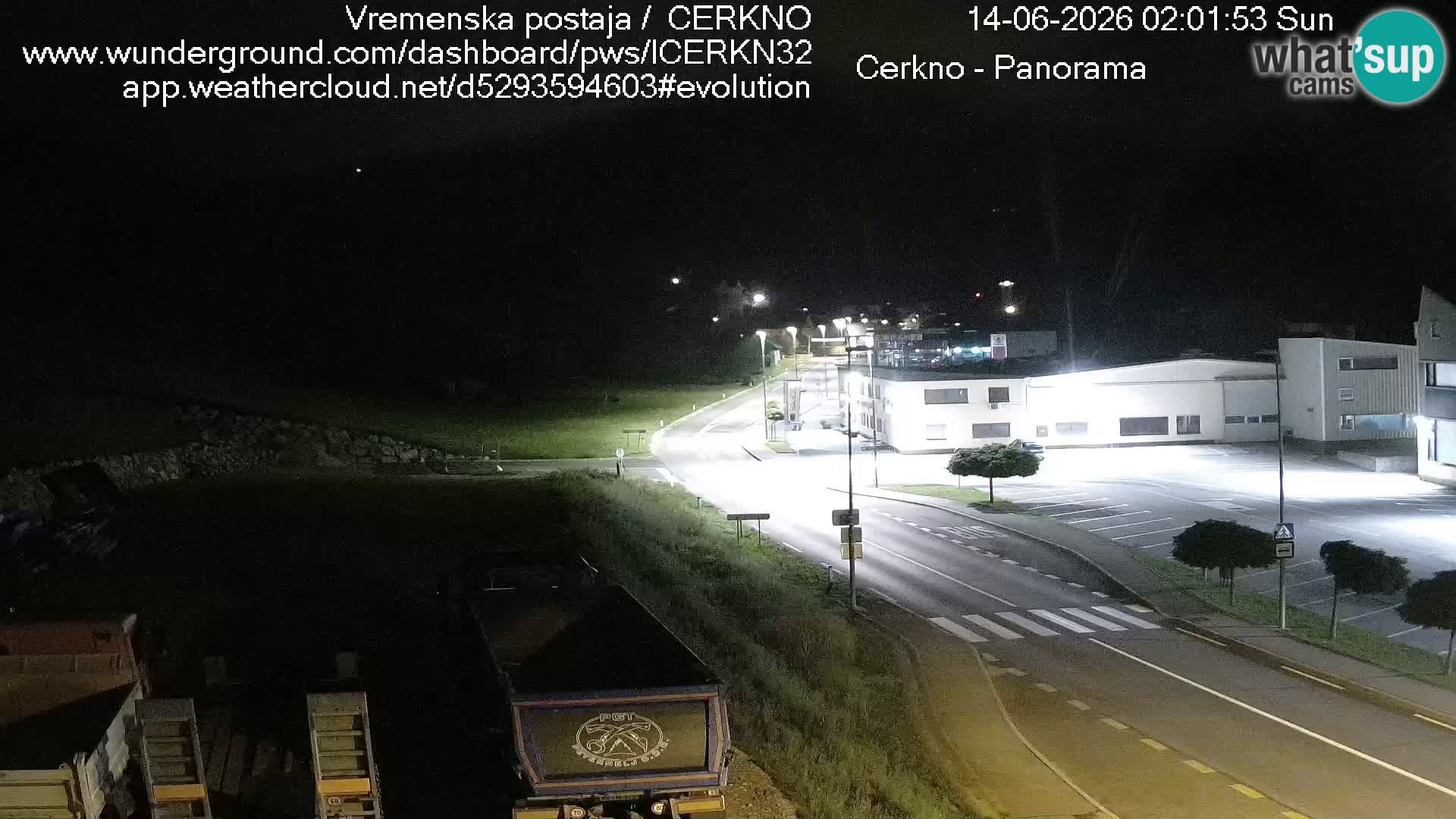 Cerkno ulaz u grad – Kamera uživo