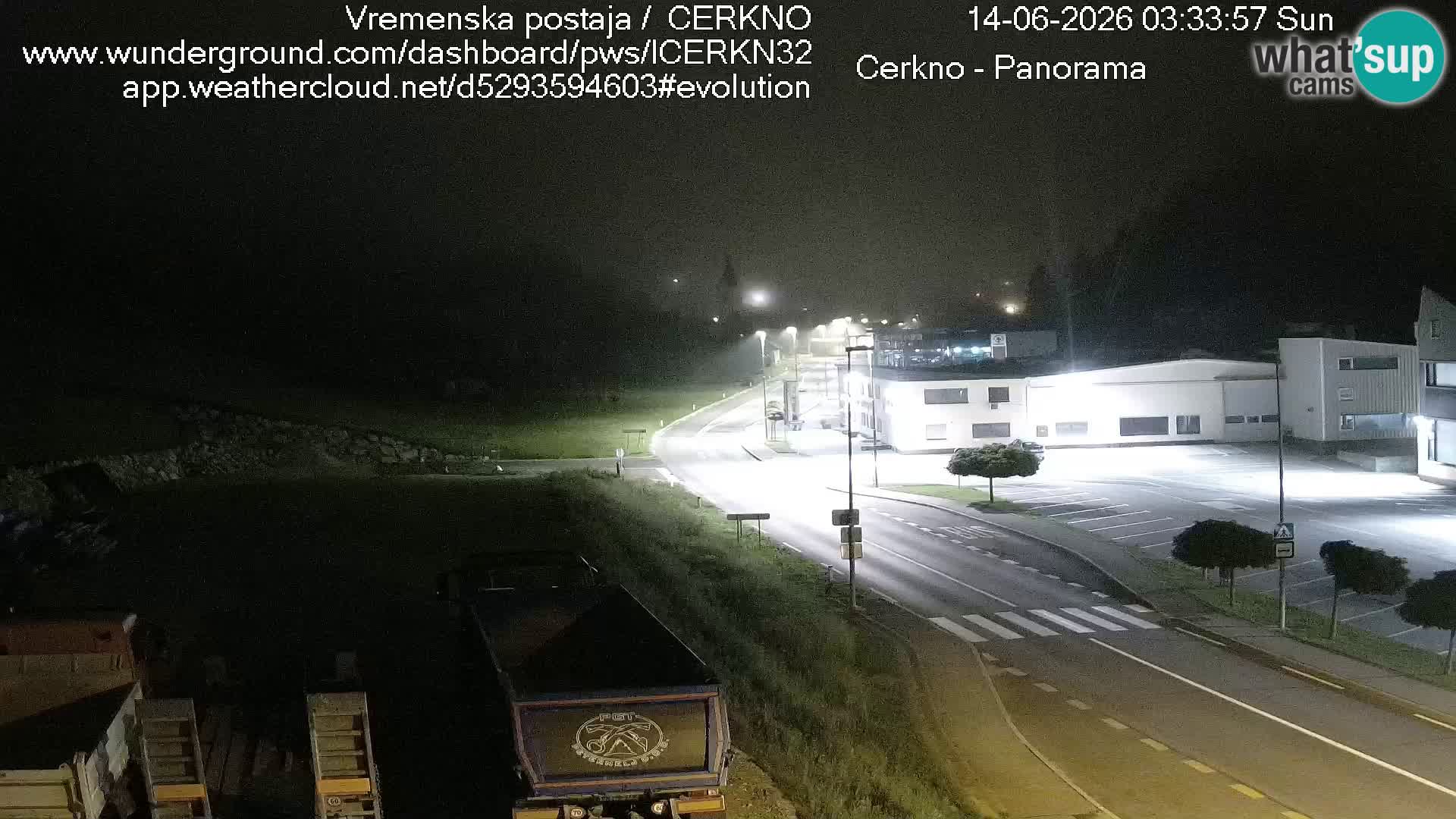 Cerkno ulaz u grad – Kamera uživo