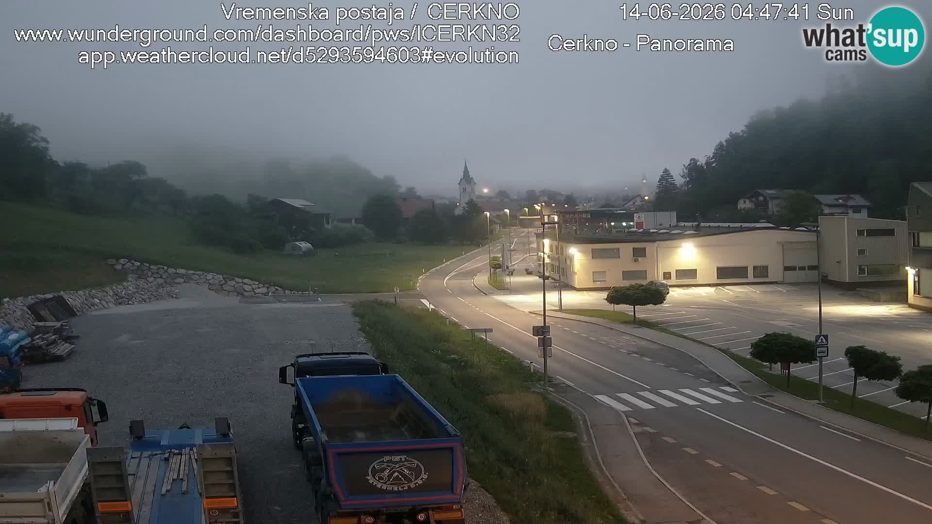 Cerkno Stadteingang Live-Webcam