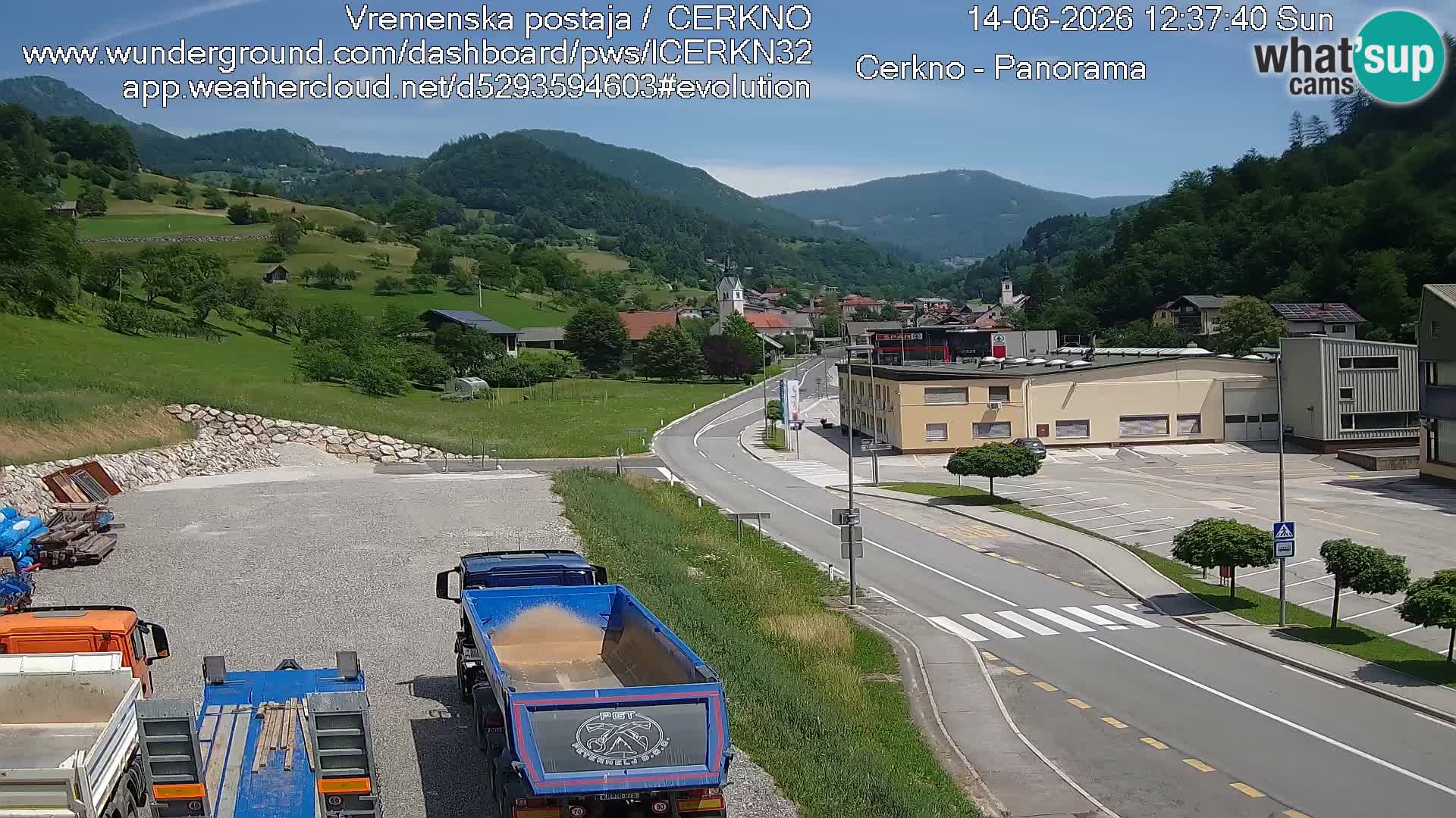 Cerkno vhod v mesto