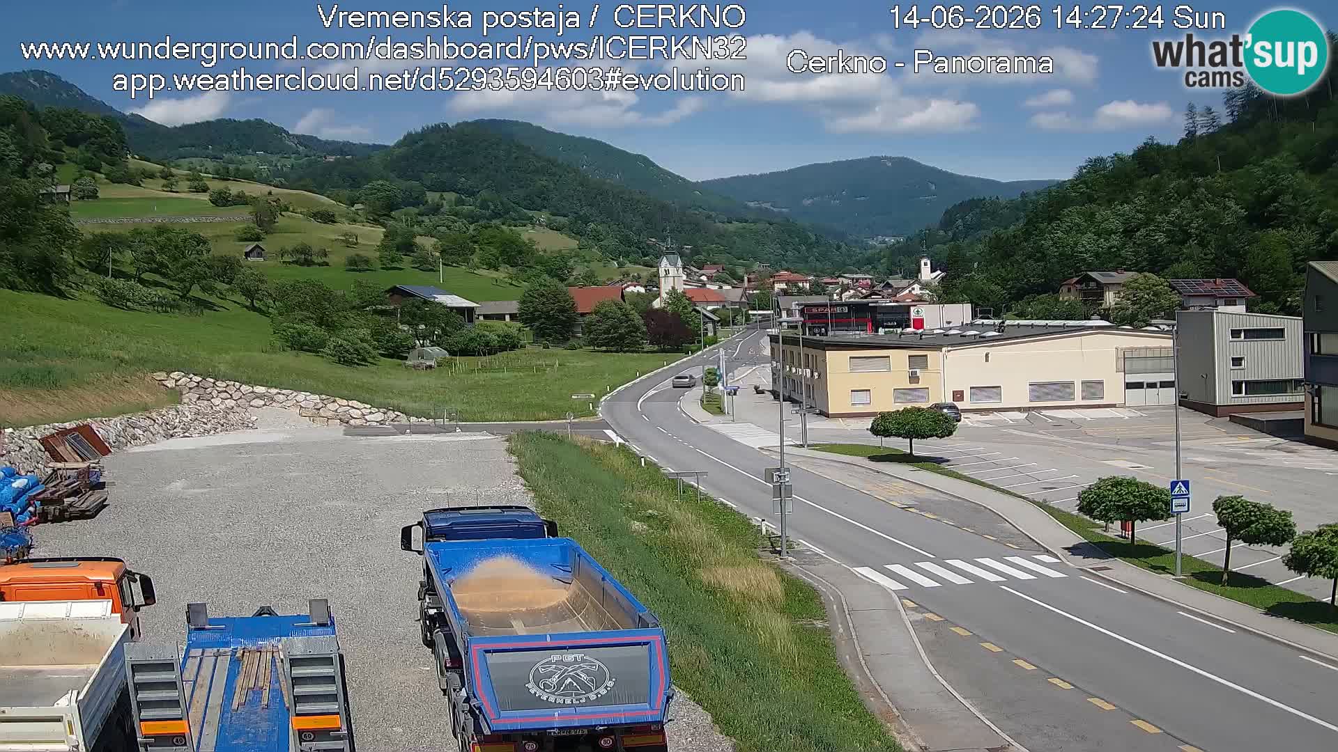 Cerkno vhod v mesto