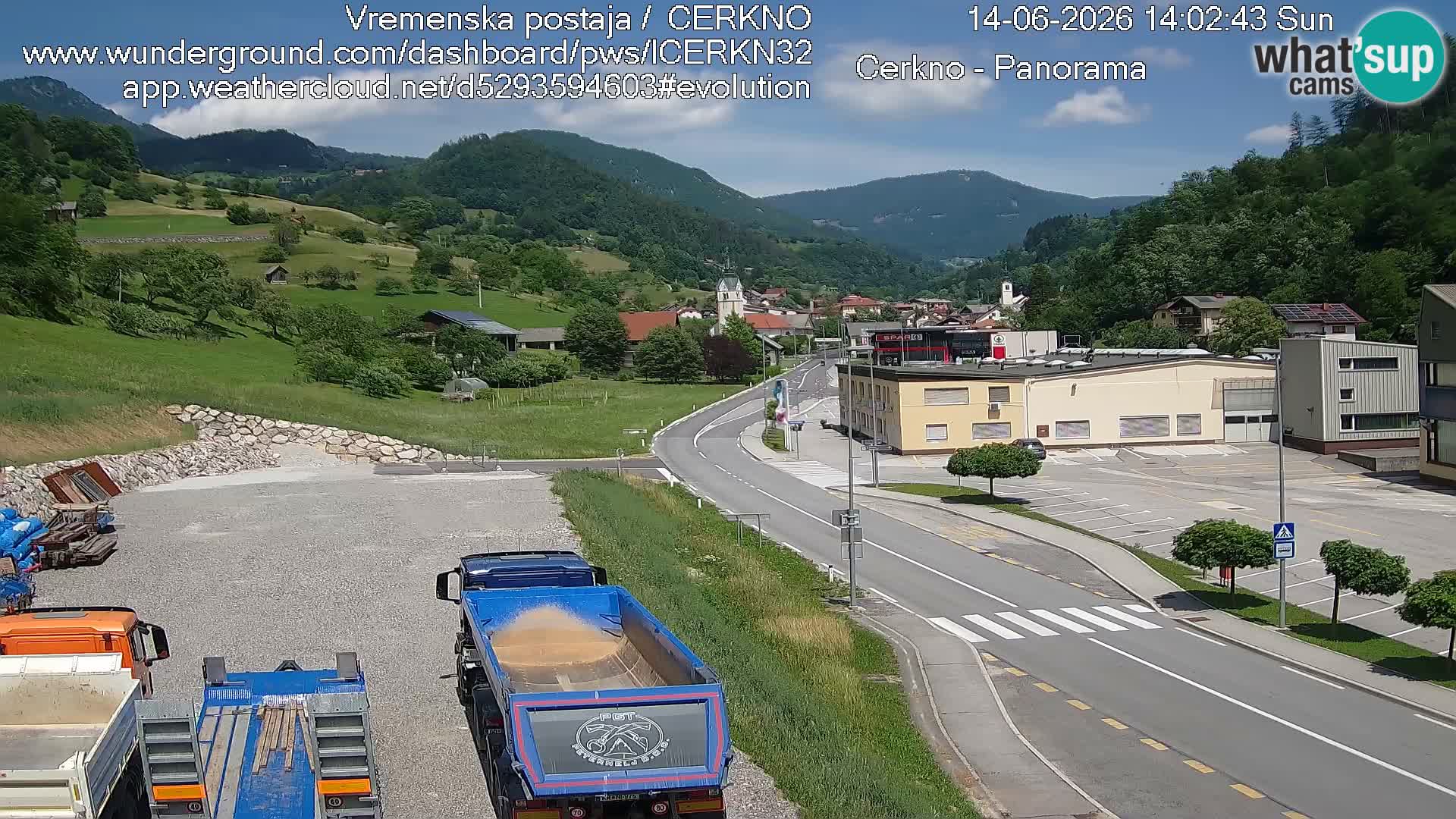 Cerkno vhod v mesto