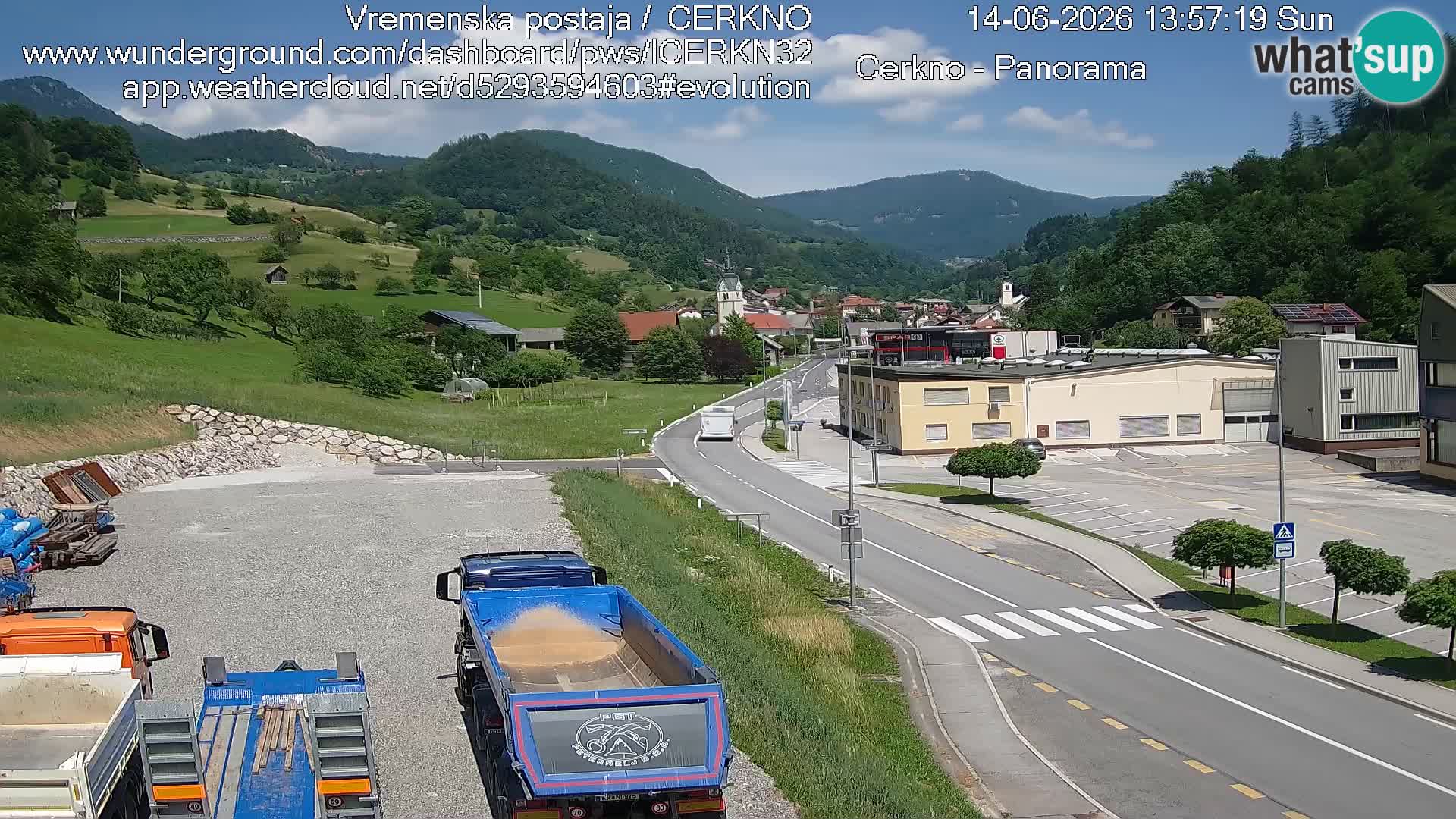Cerkno vhod v mesto
