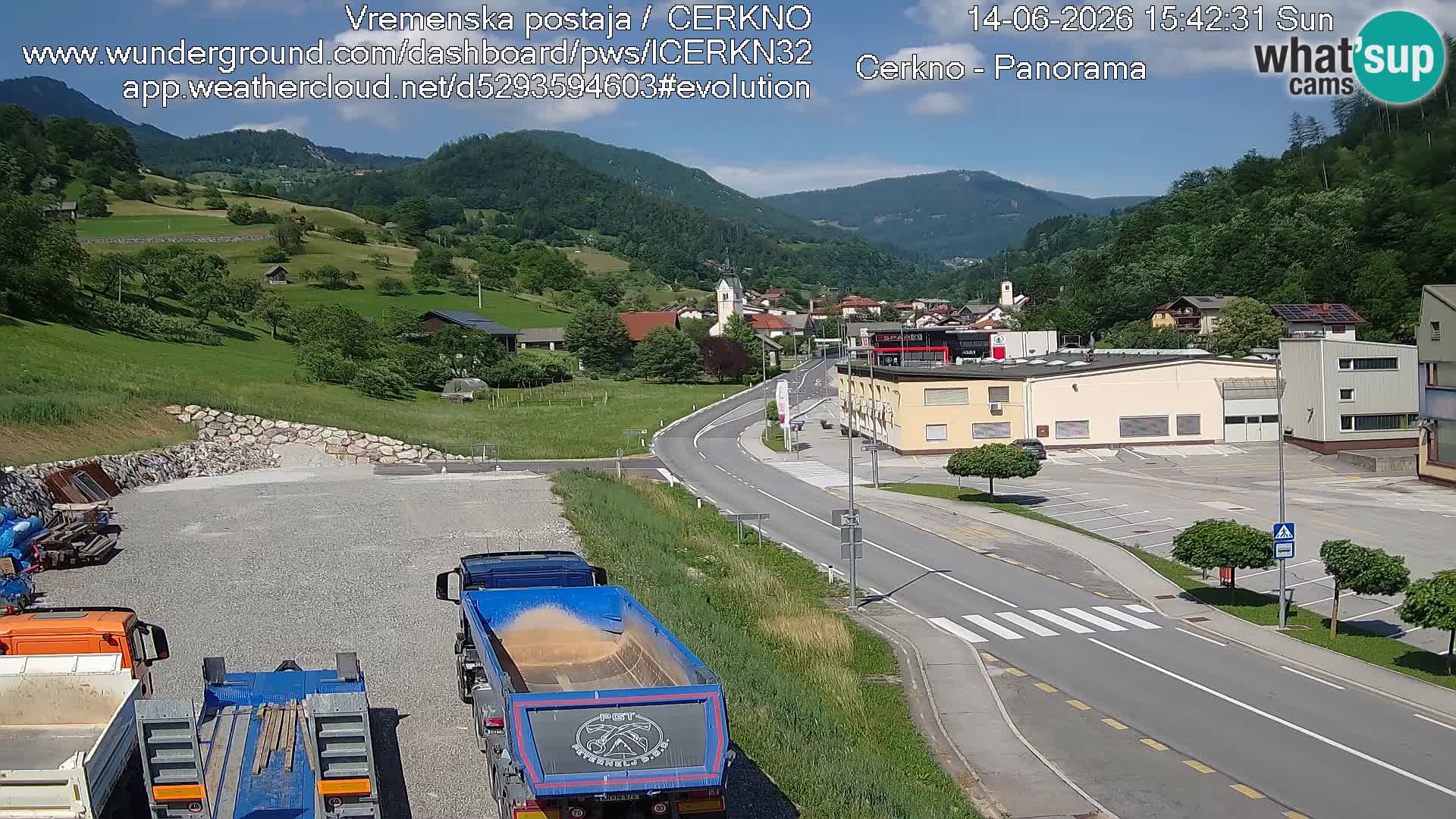 Cerkno vhod v mesto