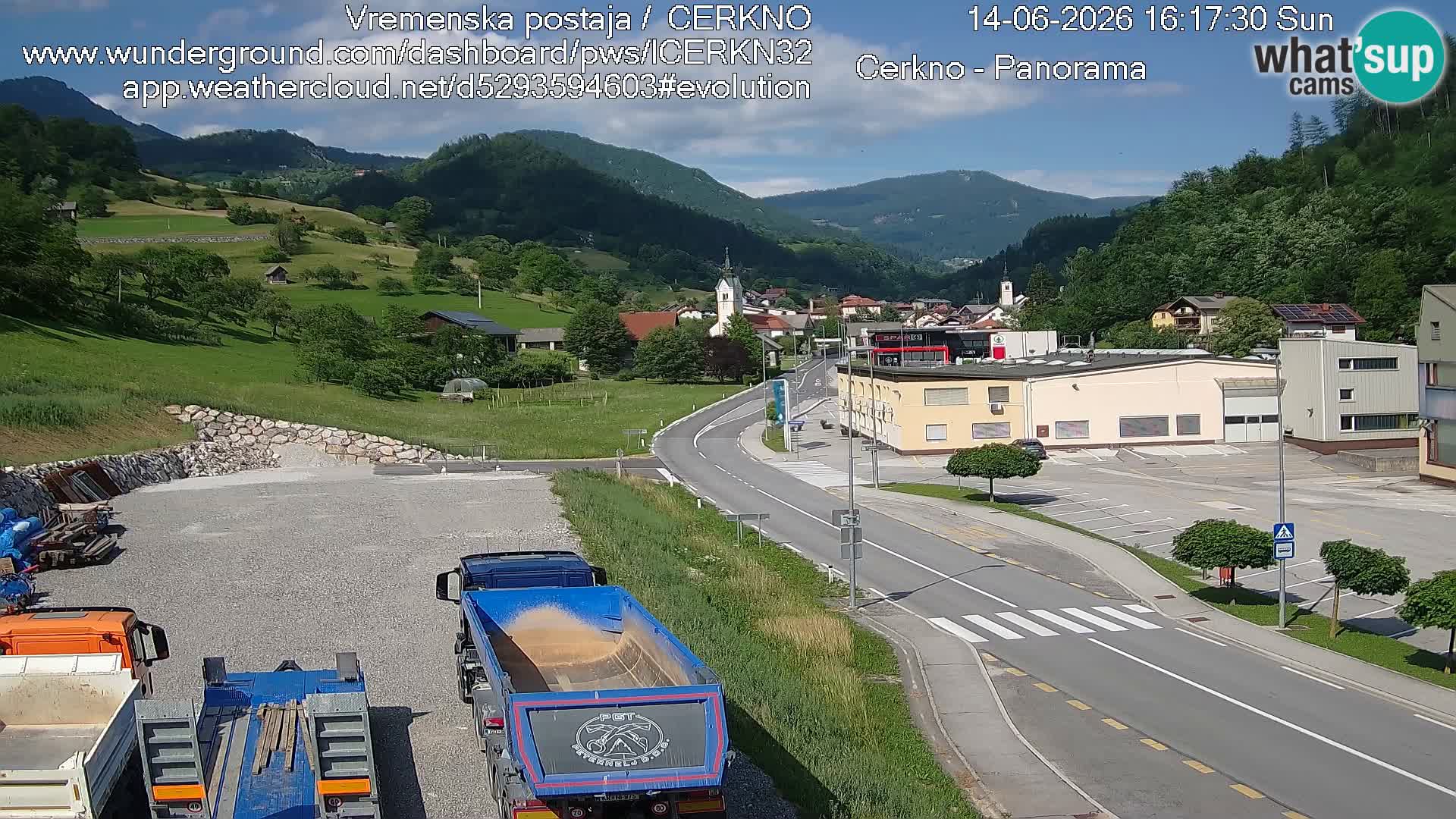 Cerkno vhod v mesto