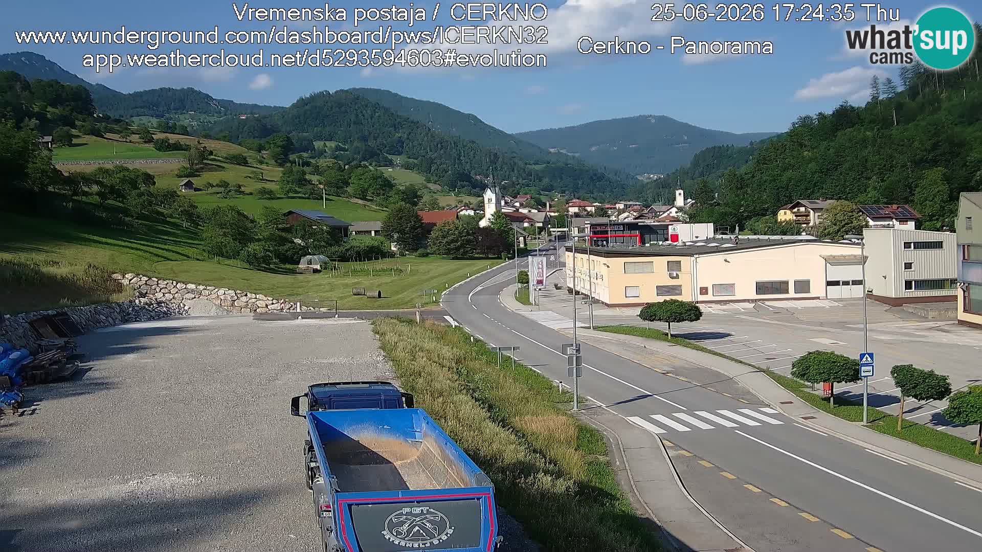 Cerkno vhod v mesto