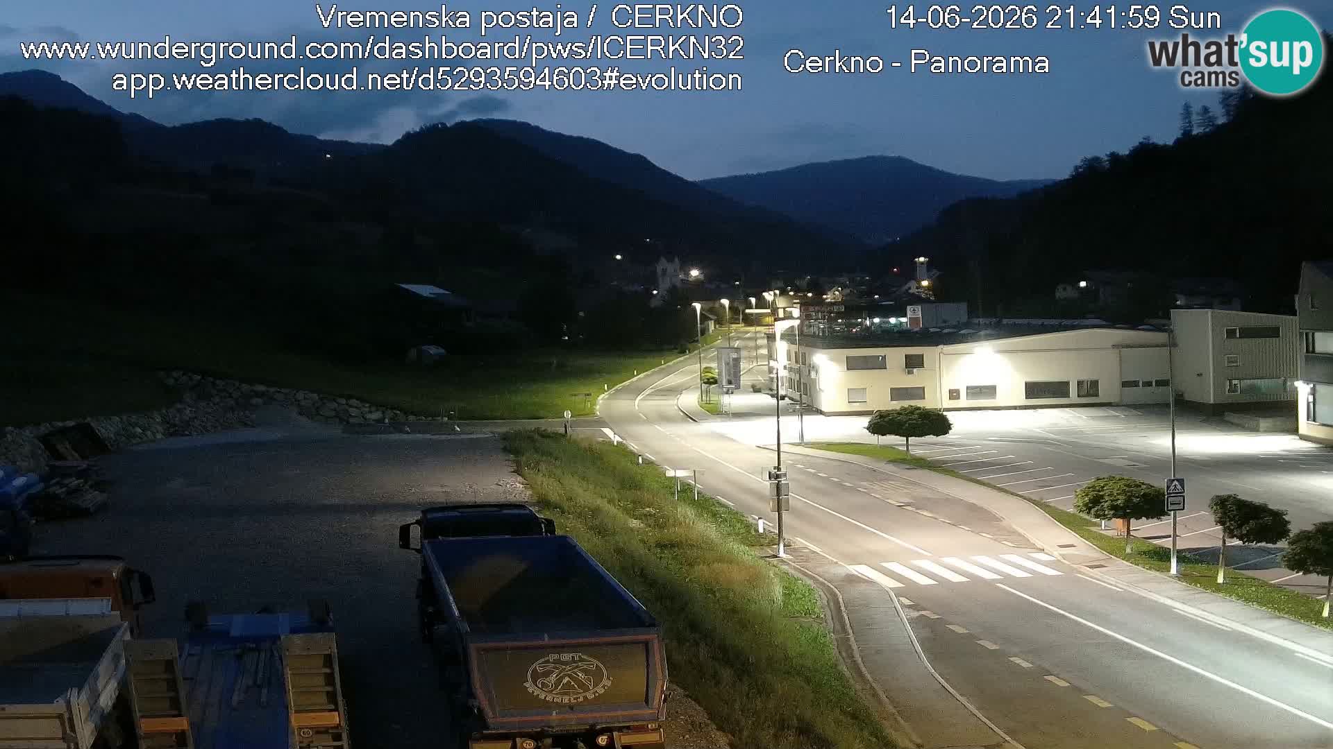 Cerkno Stadteingang Live-Webcam