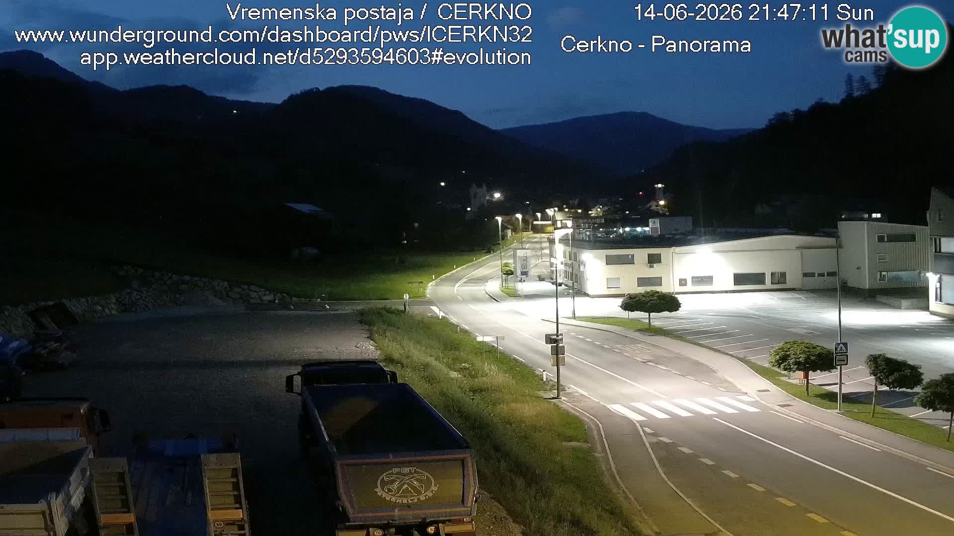 Cerkno Stadteingang Live-Webcam