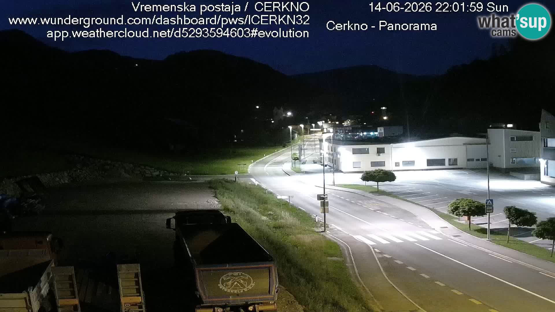 Cerkno Stadteingang Live-Webcam