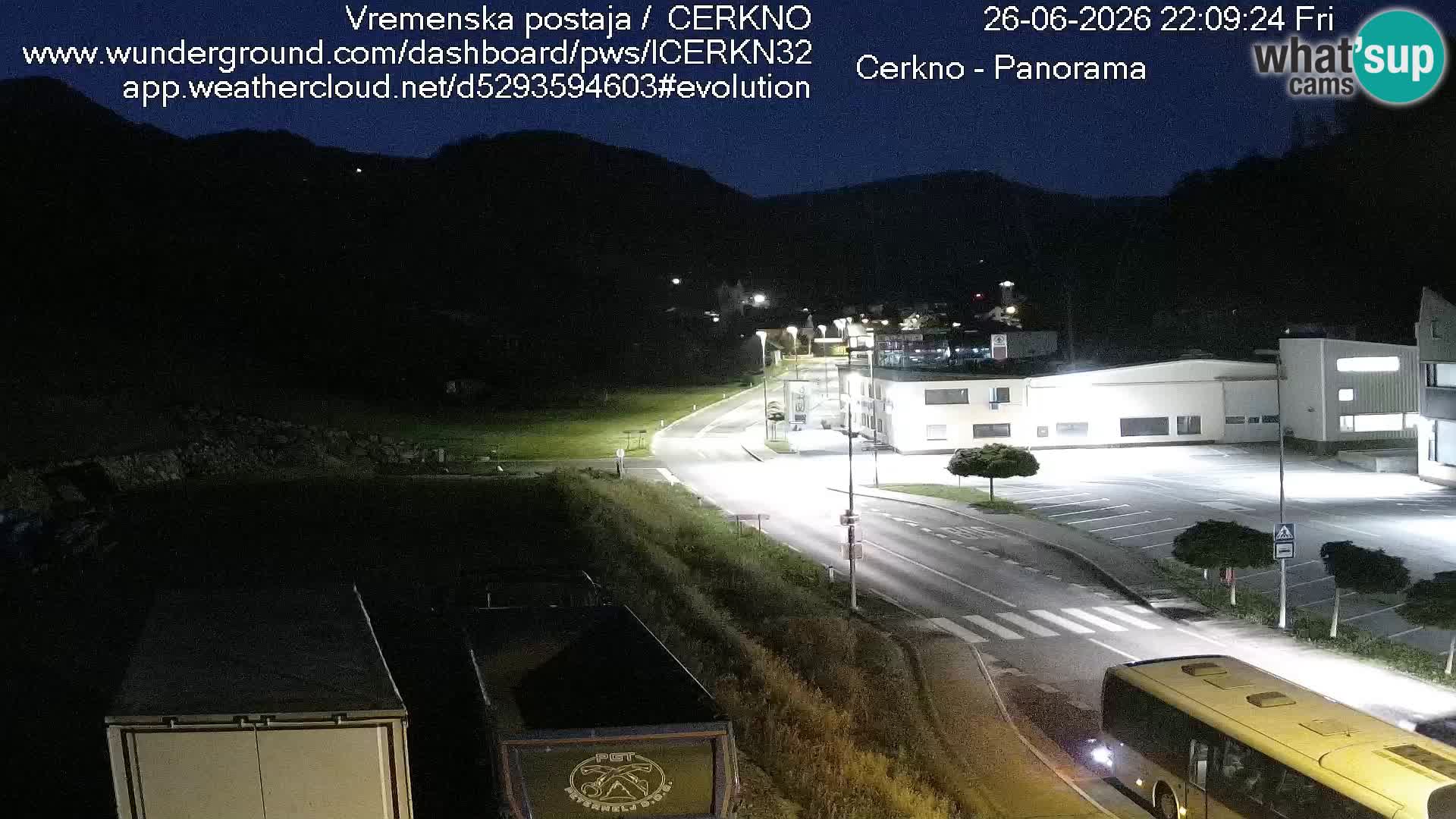 Cerkno Stadteingang Live-Webcam