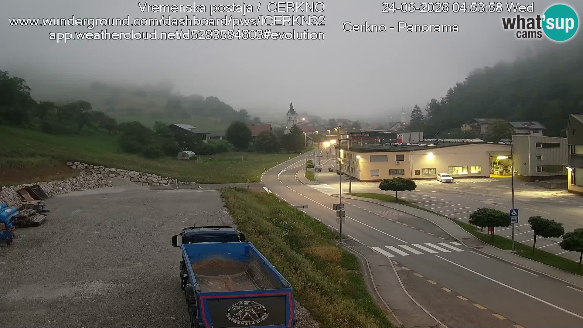 Webcam Ingresso Città di Cerkno