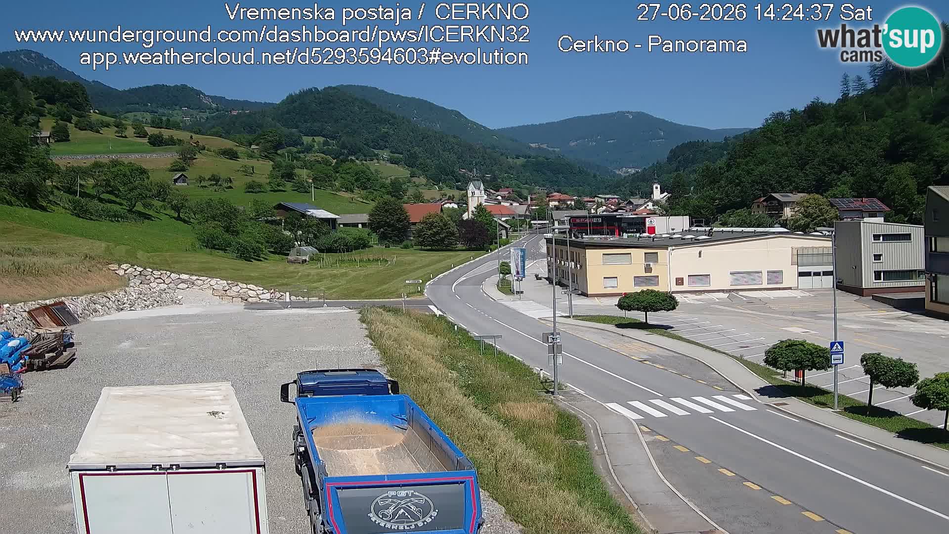 Cerkno vhod v mesto