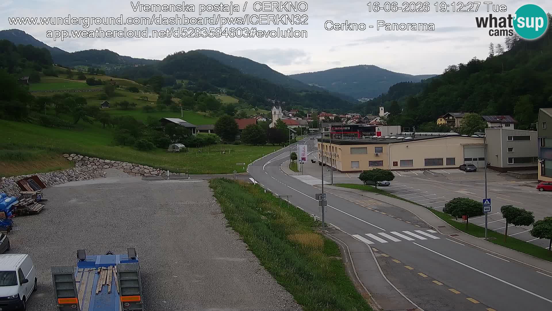 Cerkno vhod v mesto