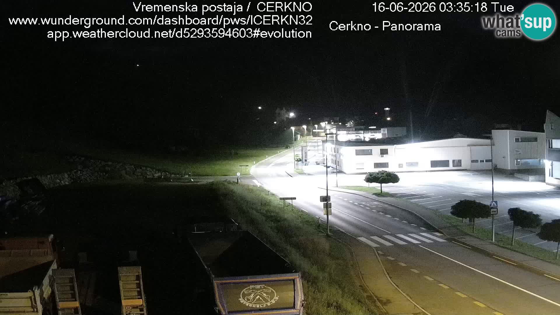Cerkno Stadteingang Live-Webcam
