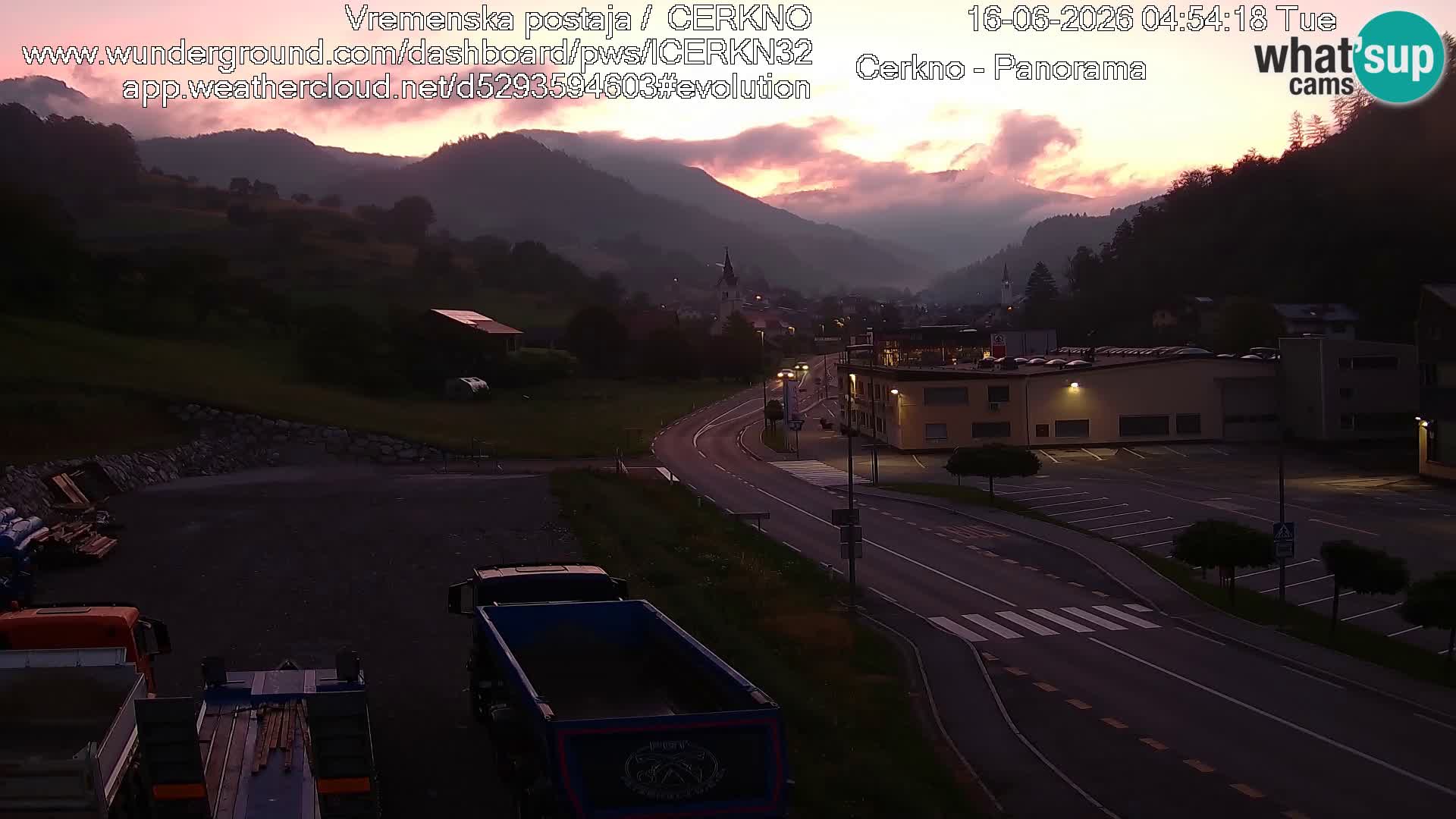 Webcam Ingresso Città di Cerkno