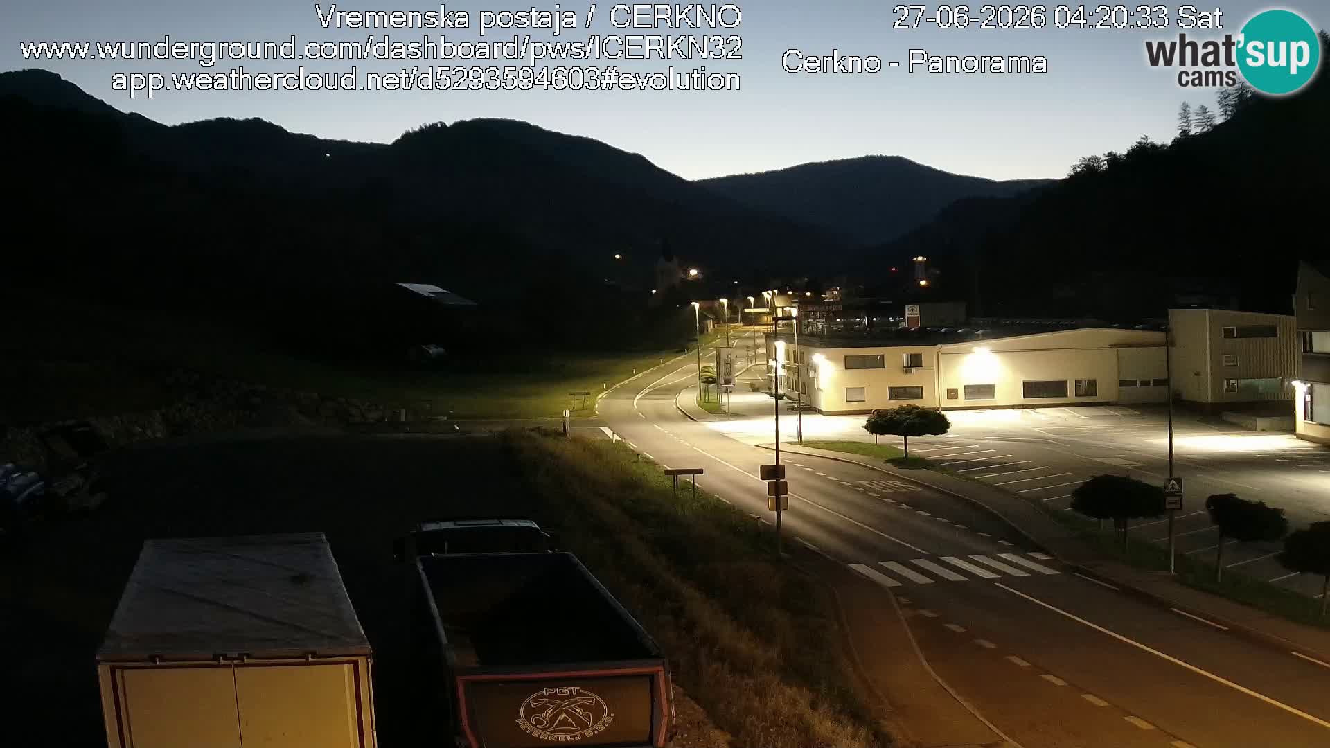 Webcam Ingresso Città di Cerkno