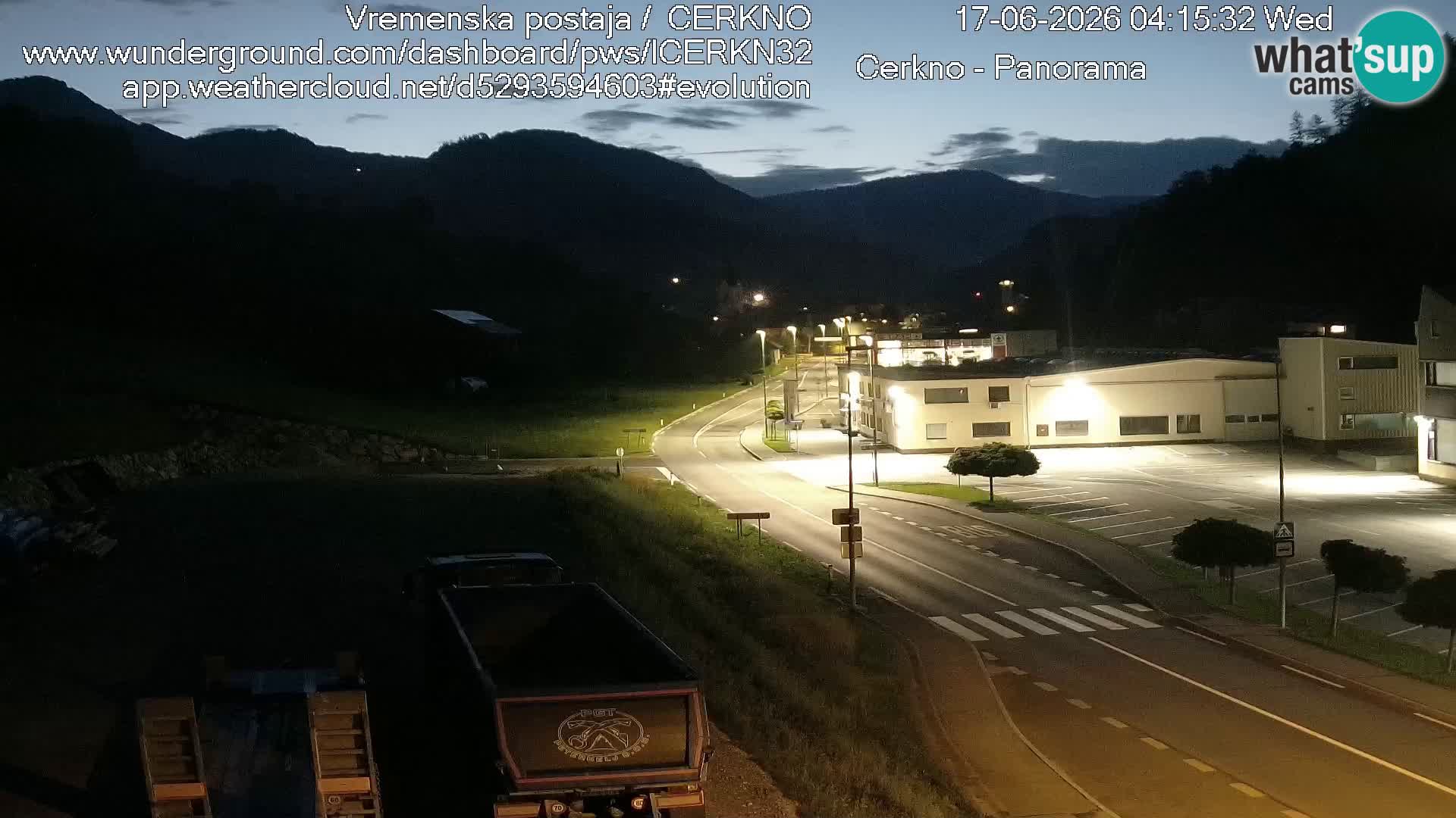 Webcam Ingresso Città di Cerkno