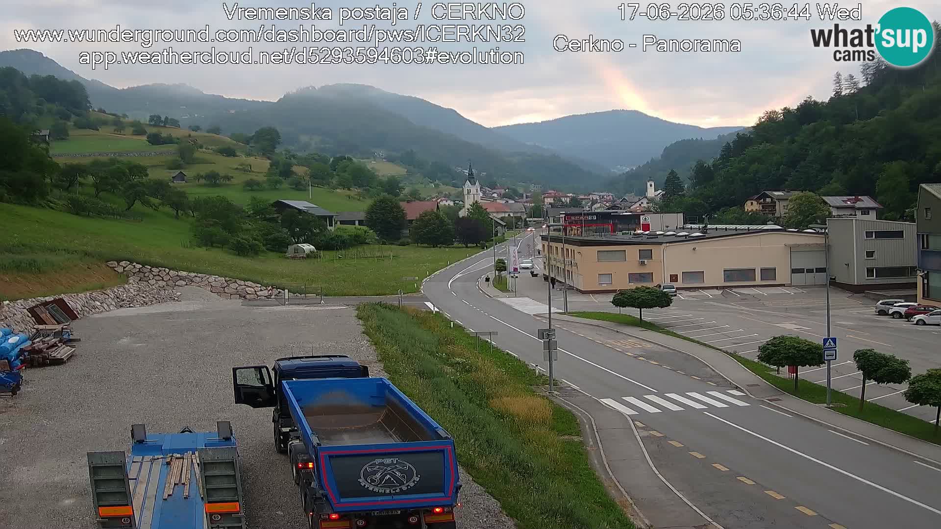 Webcam Ingresso Città di Cerkno