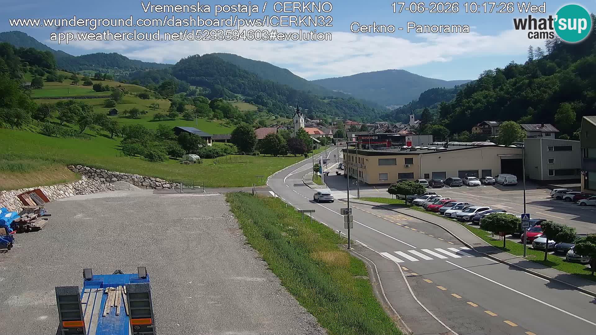 Webcam Ingresso Città di Cerkno