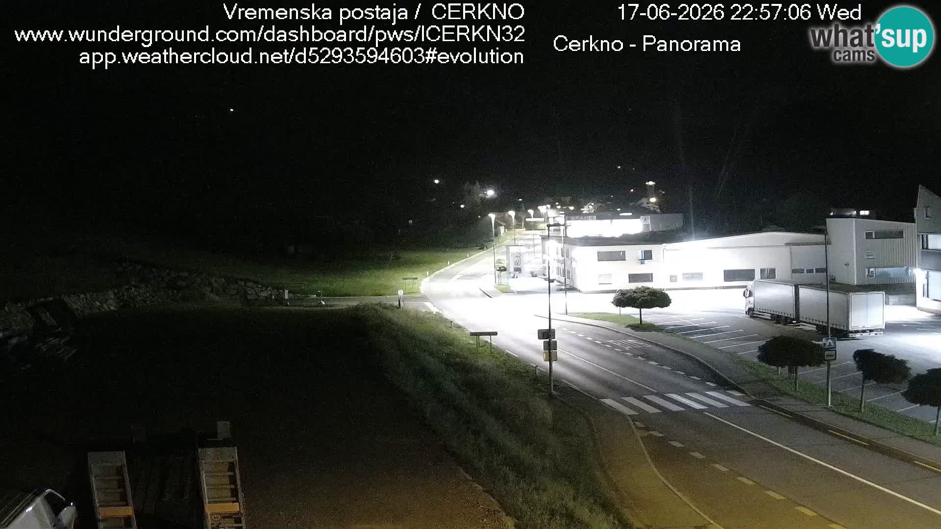 Cerkno ulaz u grad – Kamera uživo