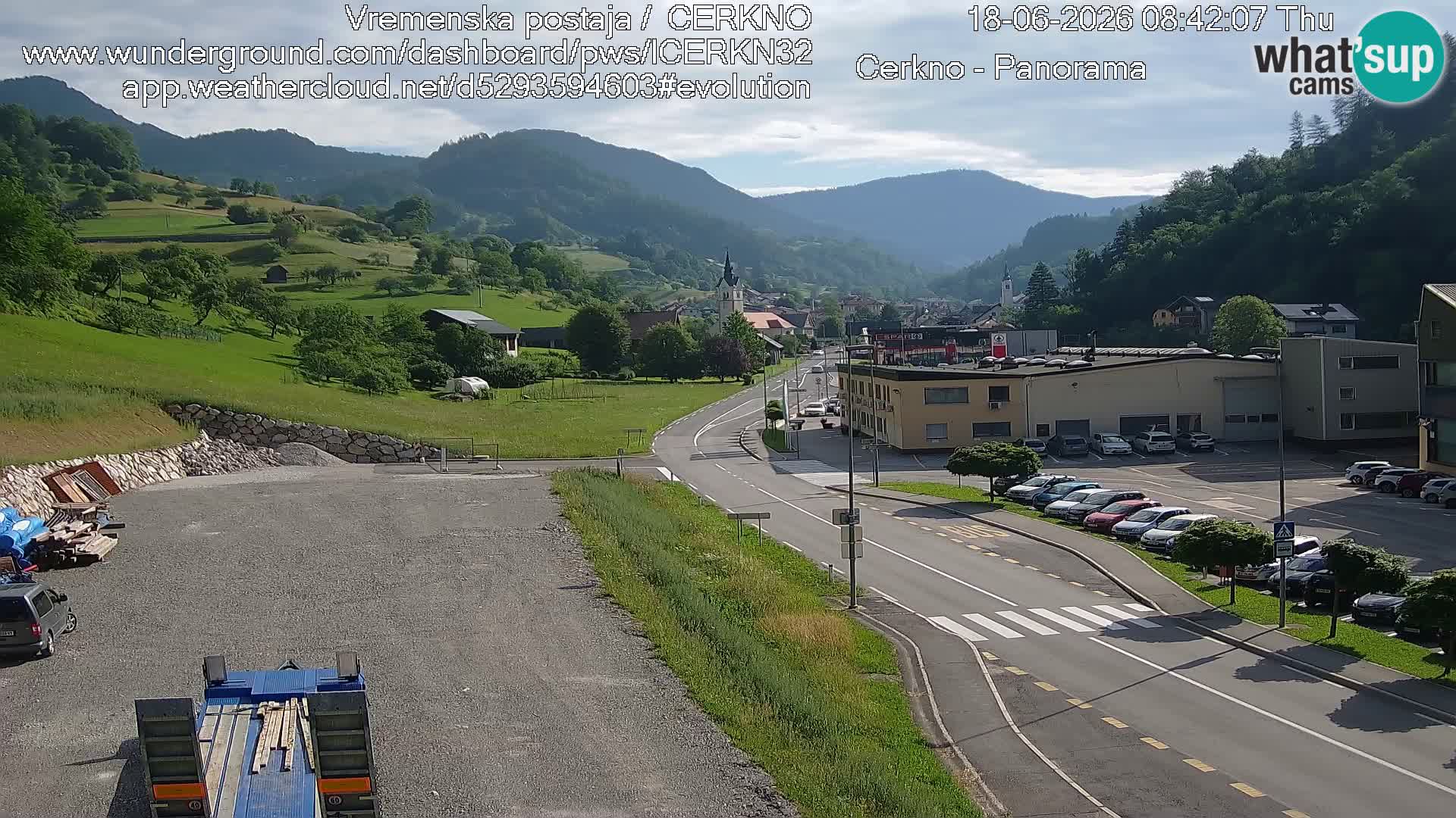Webcam Ingresso Città di Cerkno